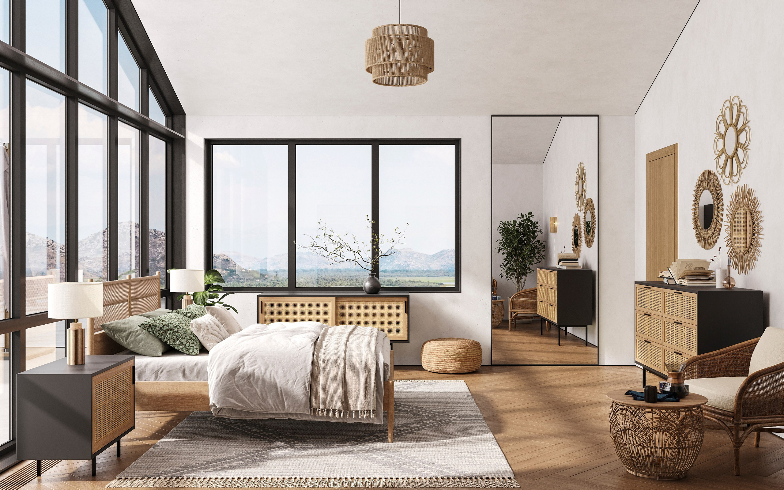 COASTAL SUITE | CONCEPTUAL PROJECT. Interior Visualization by Valerie Stetyukevich