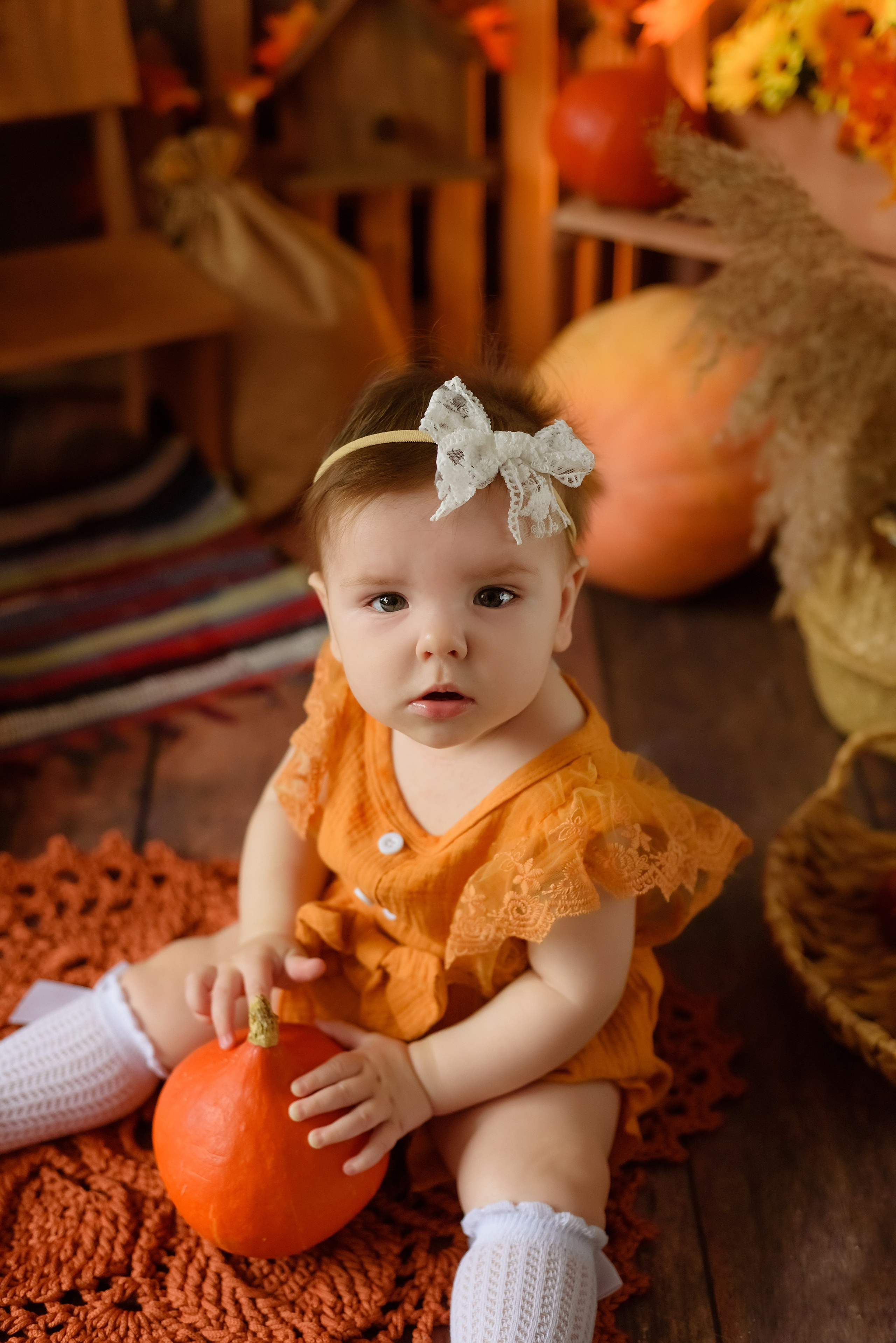 Фотопроект «Тыковки». Детский Фотограф |Фотограф на годик в Брянске Ирина Романова