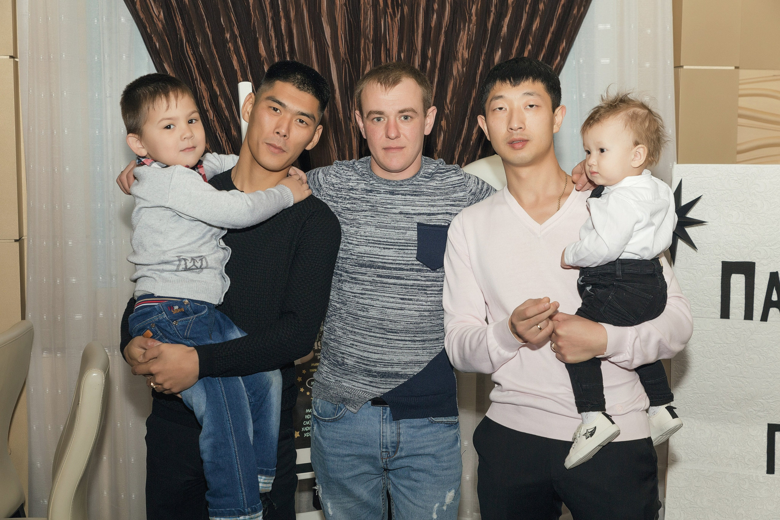 День рождения с друзьями семьи