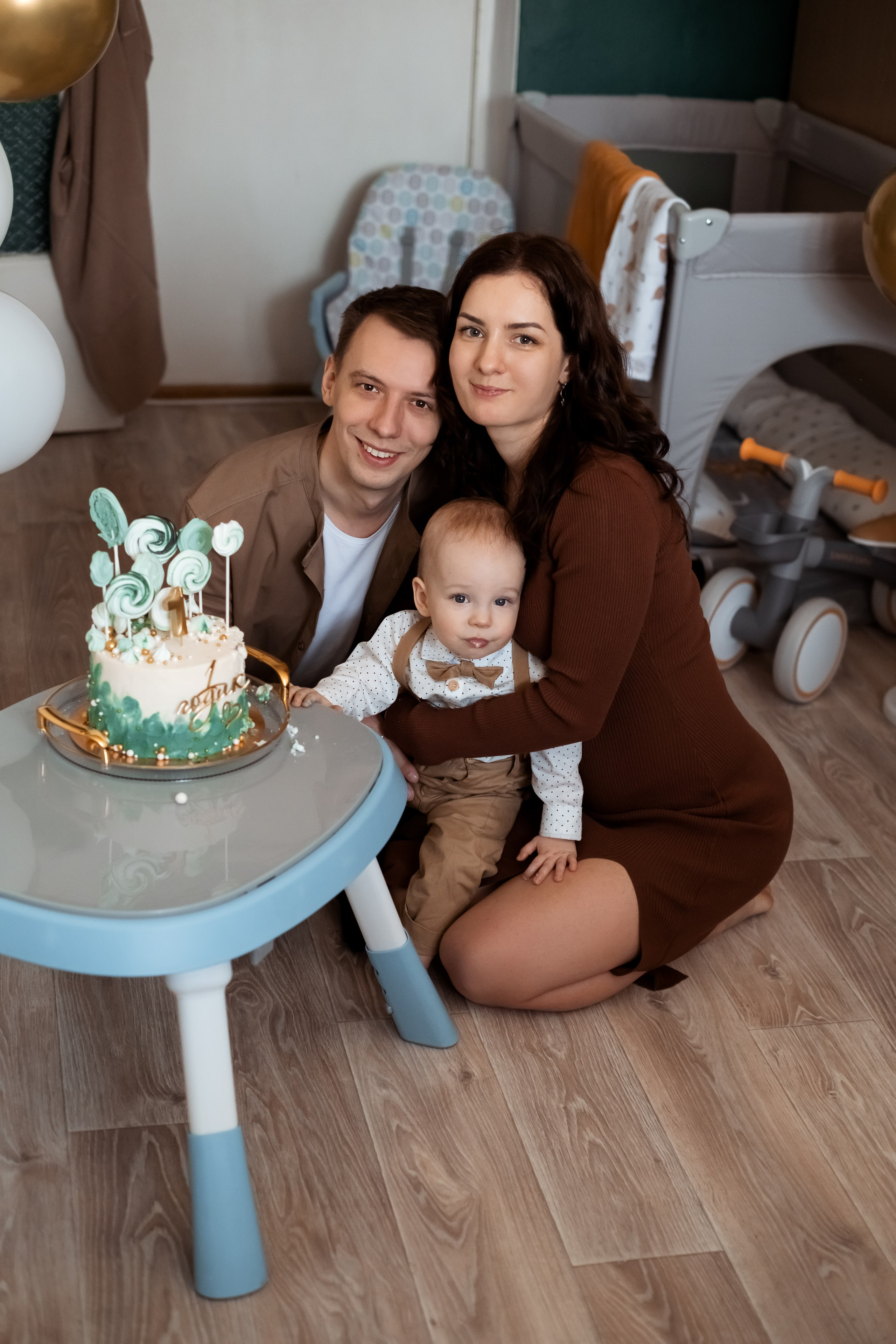 Ура! Мне 1 годик. Семейный и детский фотограф в Мелитополе /Наталья Зацеркляная