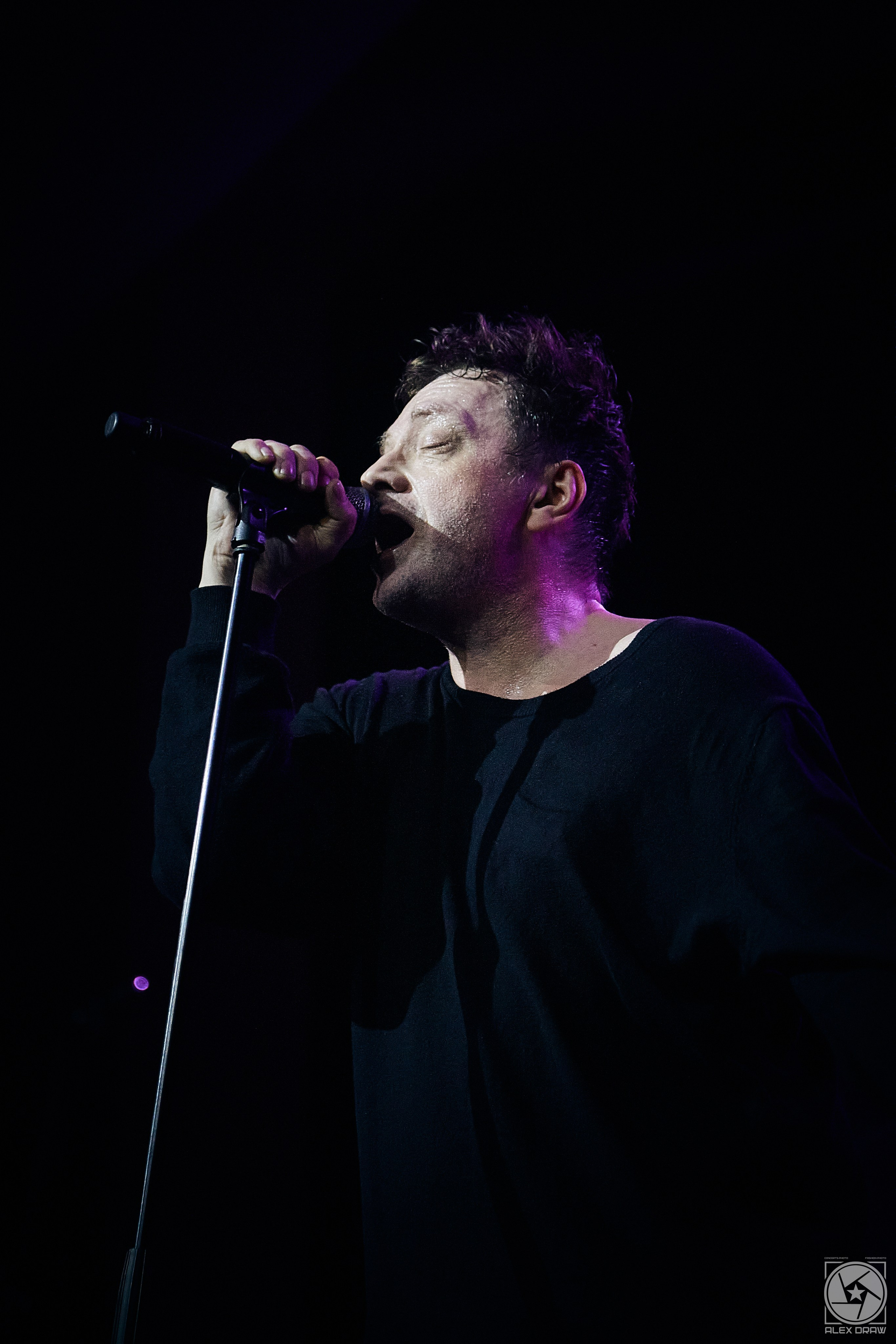 Глеб Самойлов Агата Кристи 35 лет! 06.12.2023 Гранд Холл Сибирь. Фотограф Москва Concerts photo / Fashion photо