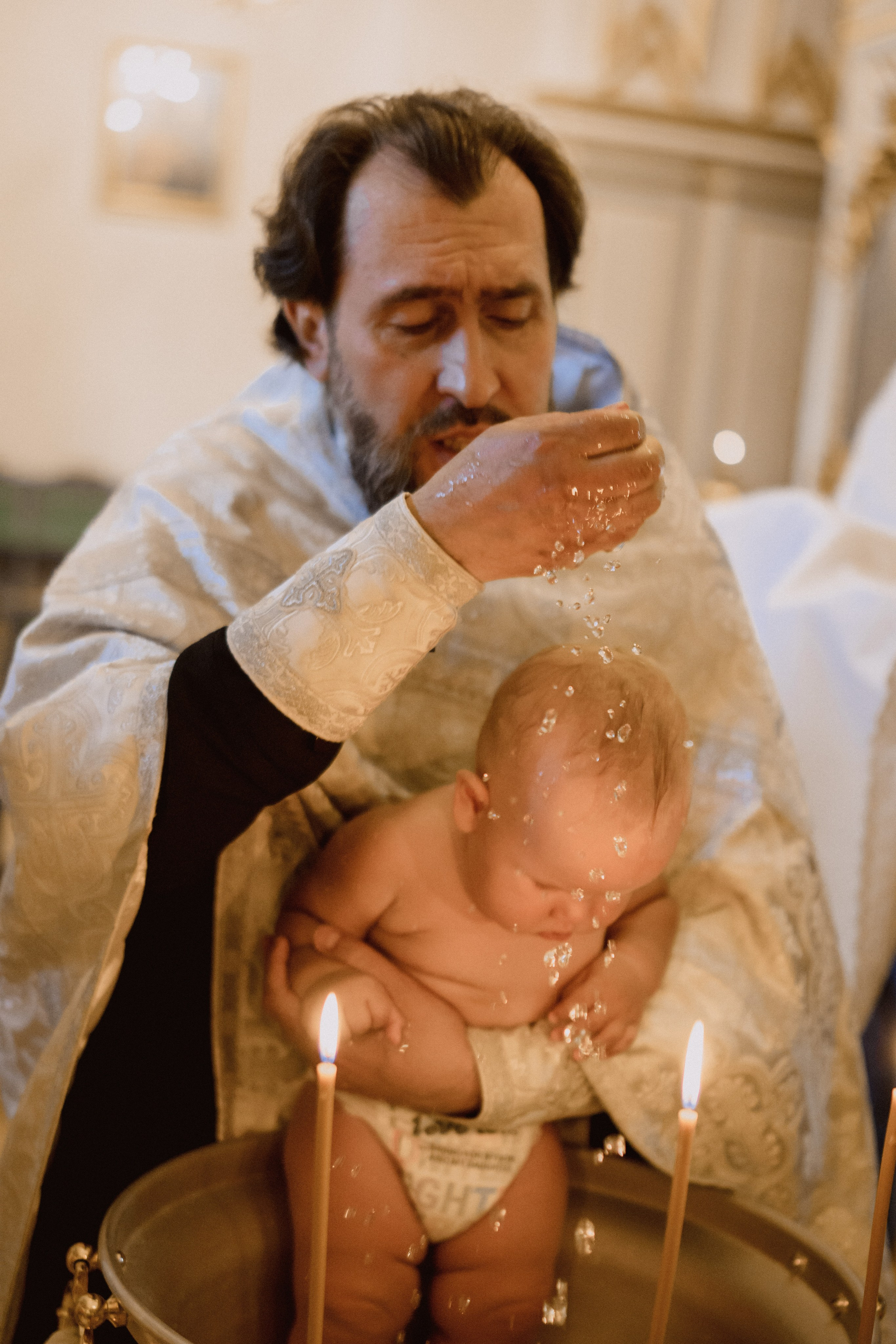 Крещение в Никольском соборе. Семейный фотограф и видеограф Алёна Ким