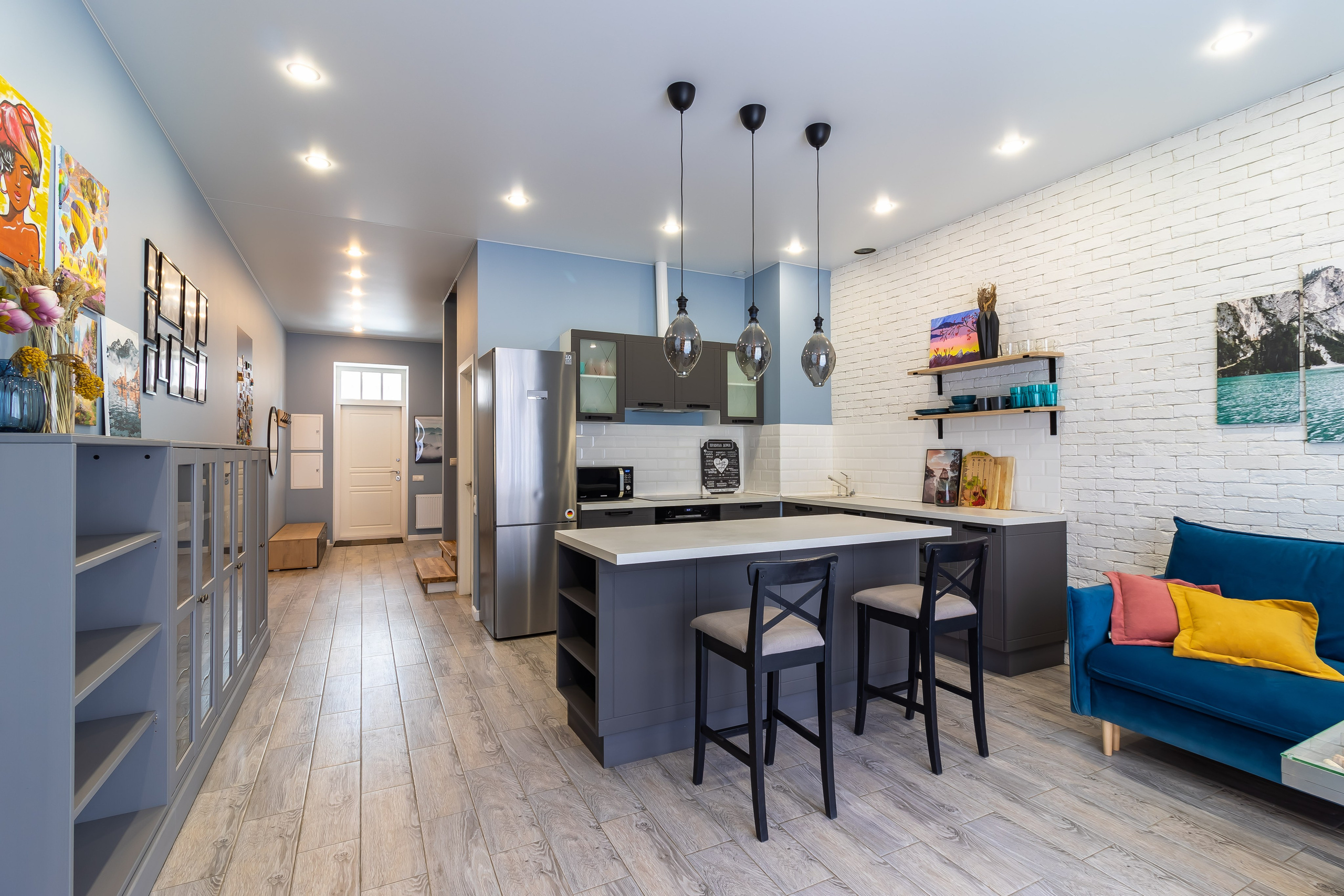 Пентхаус в ЖК «Академия парк». Интерьерный фотограф в Москве Сергей Чекмезов