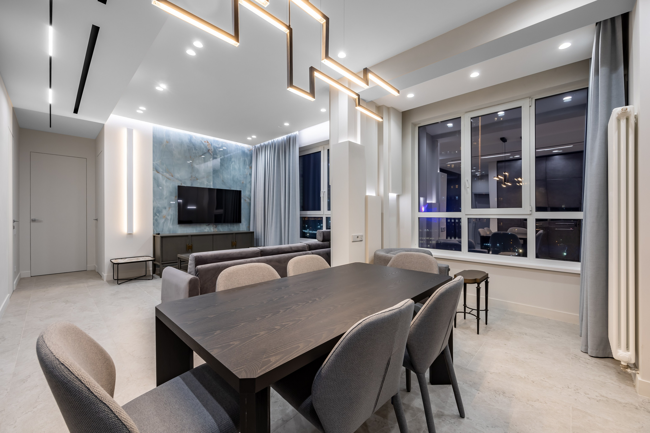 Квартира для продажи в ЖК «City Park». Интерьерный фотограф в Москве Сергей Чекмезов