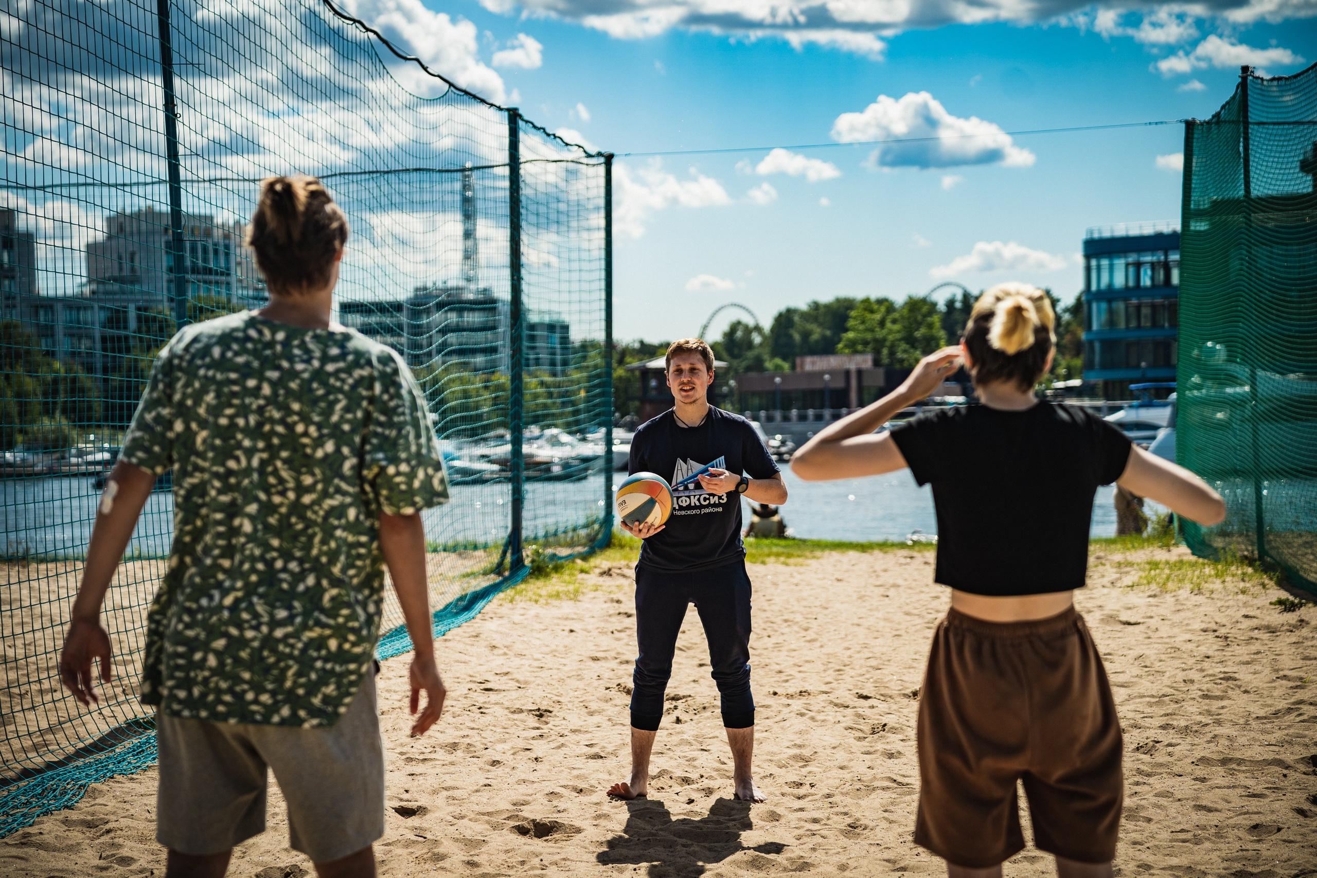 Пляжный волейбол. Репортажный и портретный фотограф в Санкт-Петербурге Пчелинов Александр