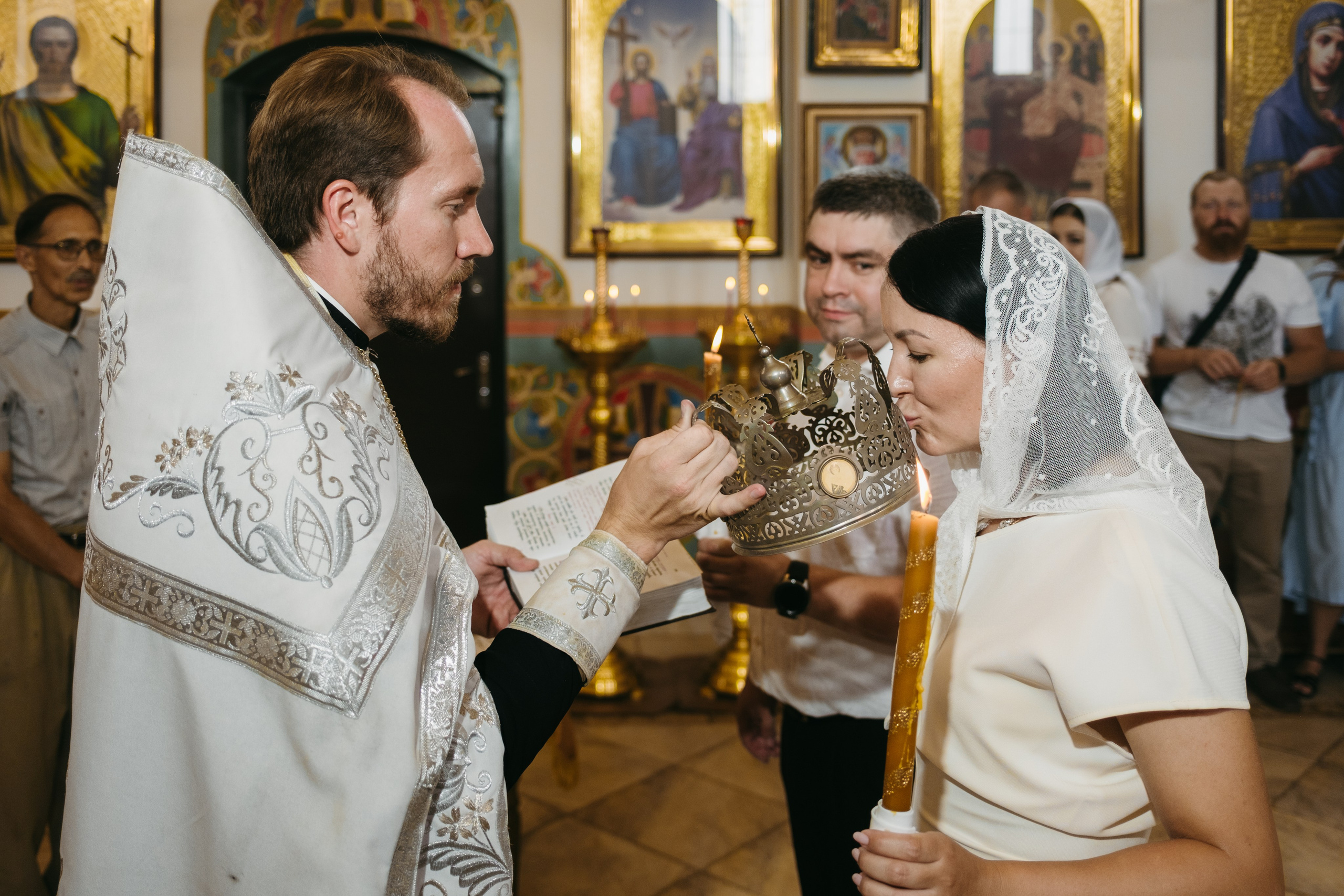 Венчание Никита и Наталья. Свадебный и репортажной фотограф Денис Ожигин в Краснодаре и Краснодарском крае