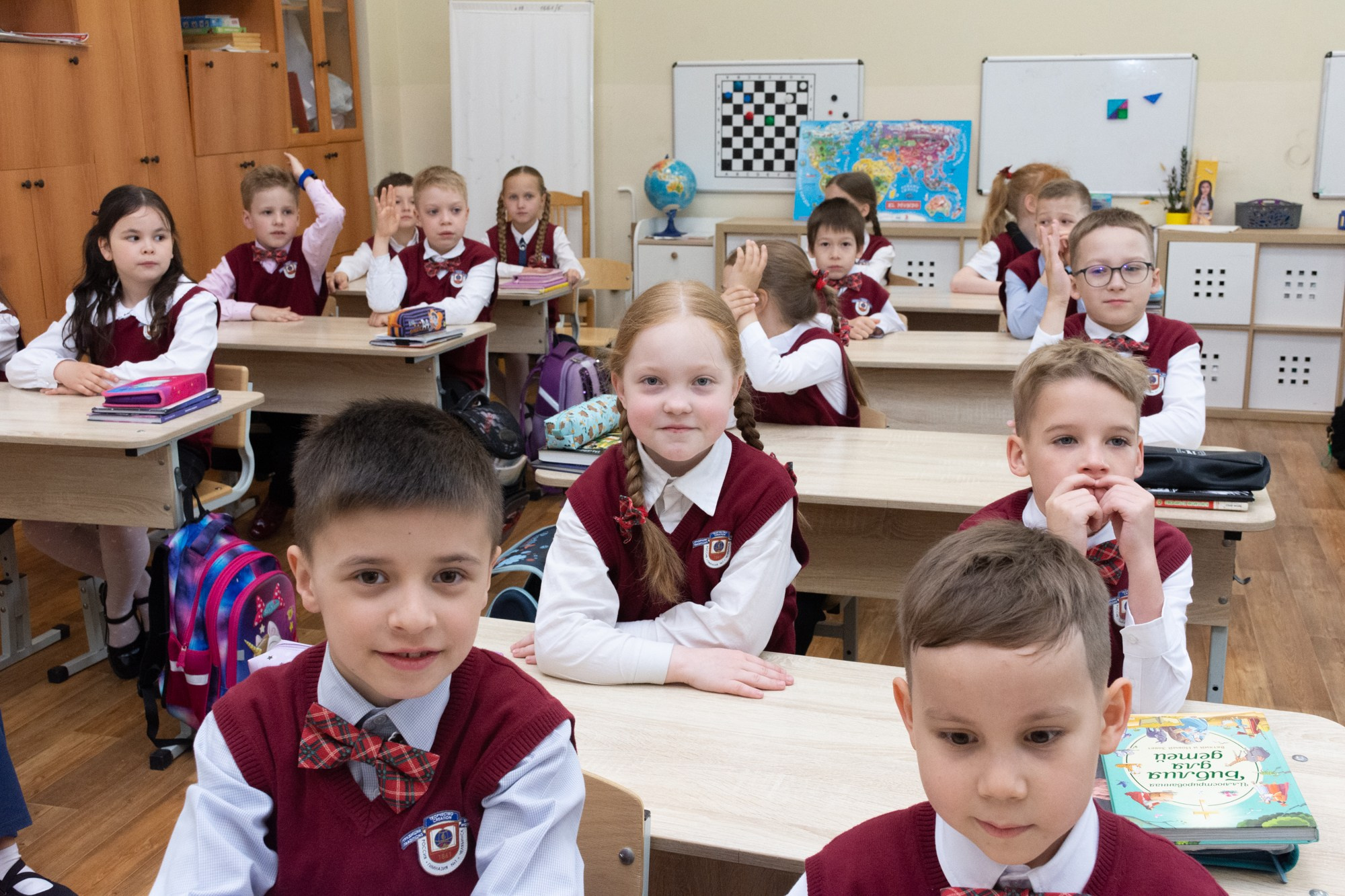 Выпуск первого класса (Гимназия 1). Фотограф Максим Буряк