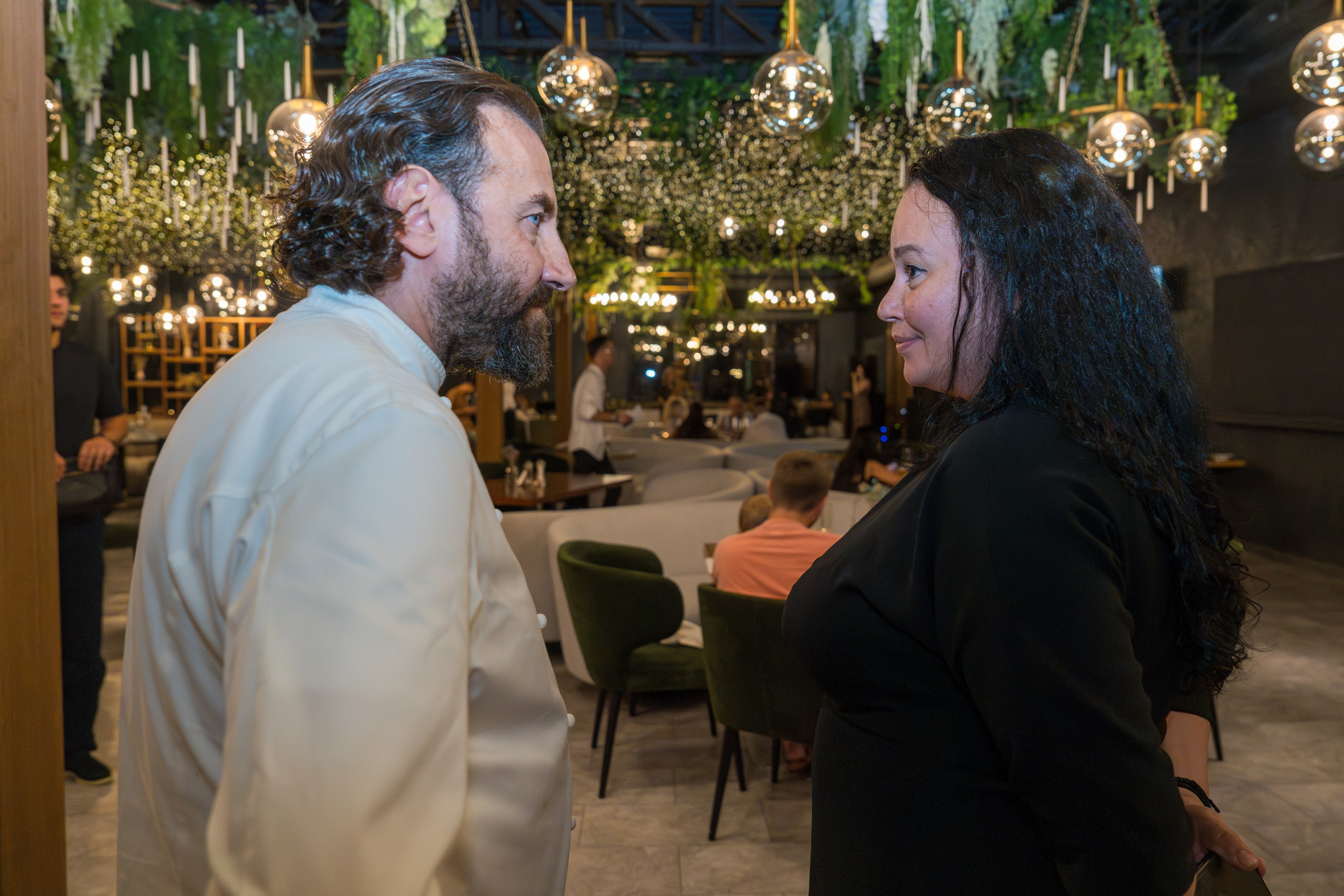 Гастрономический ужин «Лесная Италия» с Мирко Дзаго в ресторане RiverSide. Репортажный фотограф в Красной Поляне и Сочи Павлюченко Екатерина