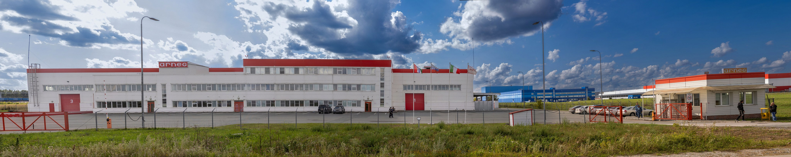 Архитектура из сэндвич панелей. Фотограф Александр Поздняков  Новосибирск