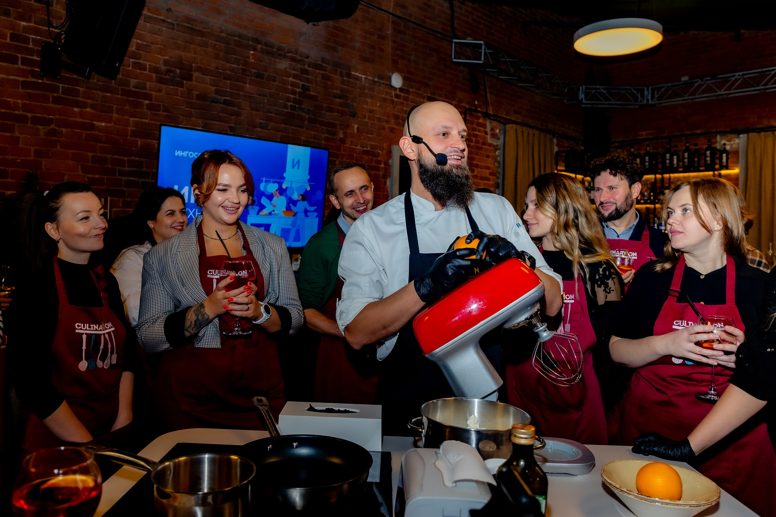 Кулинарный мастер-класс Ингострах. Фотограф Ольга Махалова — Санкт-Петербург, Москва, Нижний Новгород