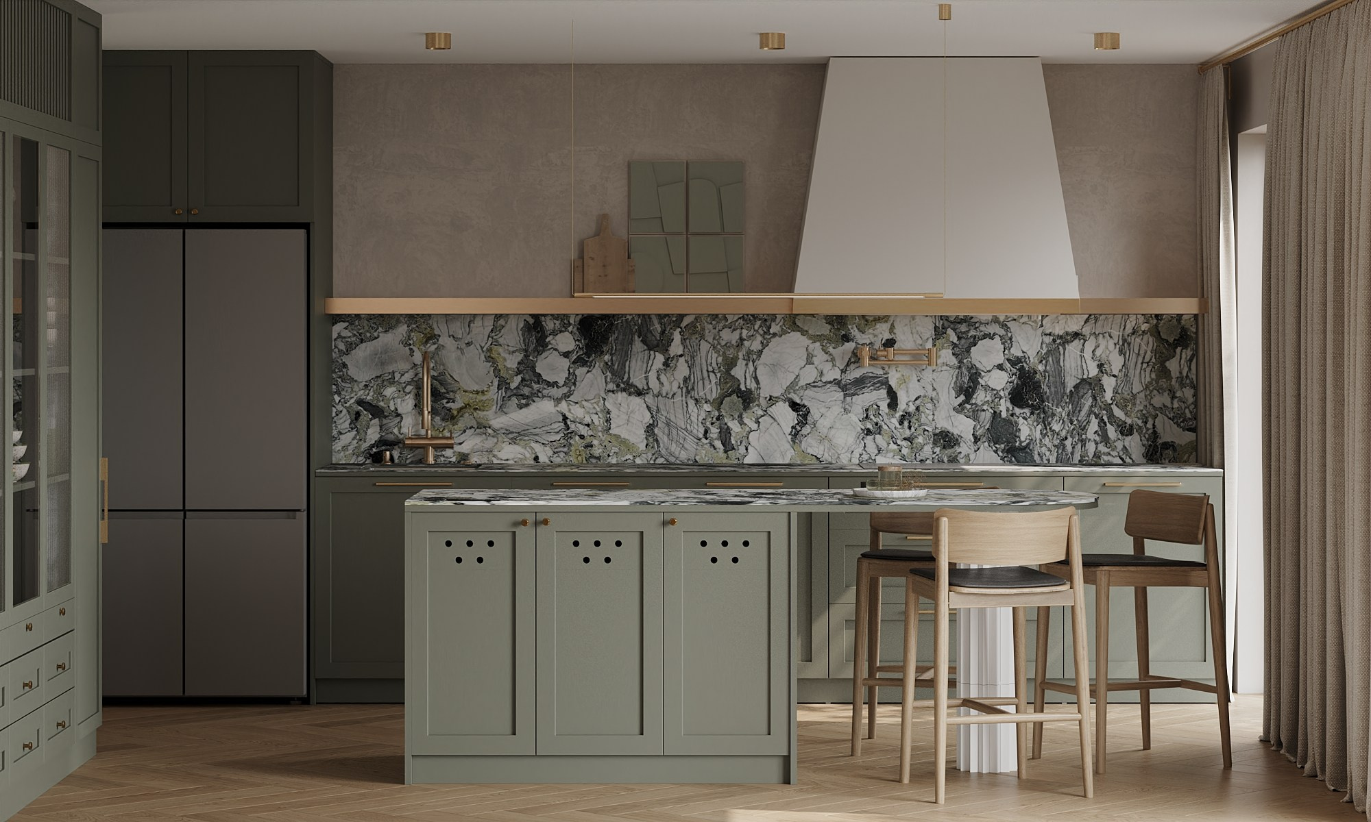 Srebnych Świerków. MIRRO STUDIO Дизайн интерьера и реализация под ключ Варшава