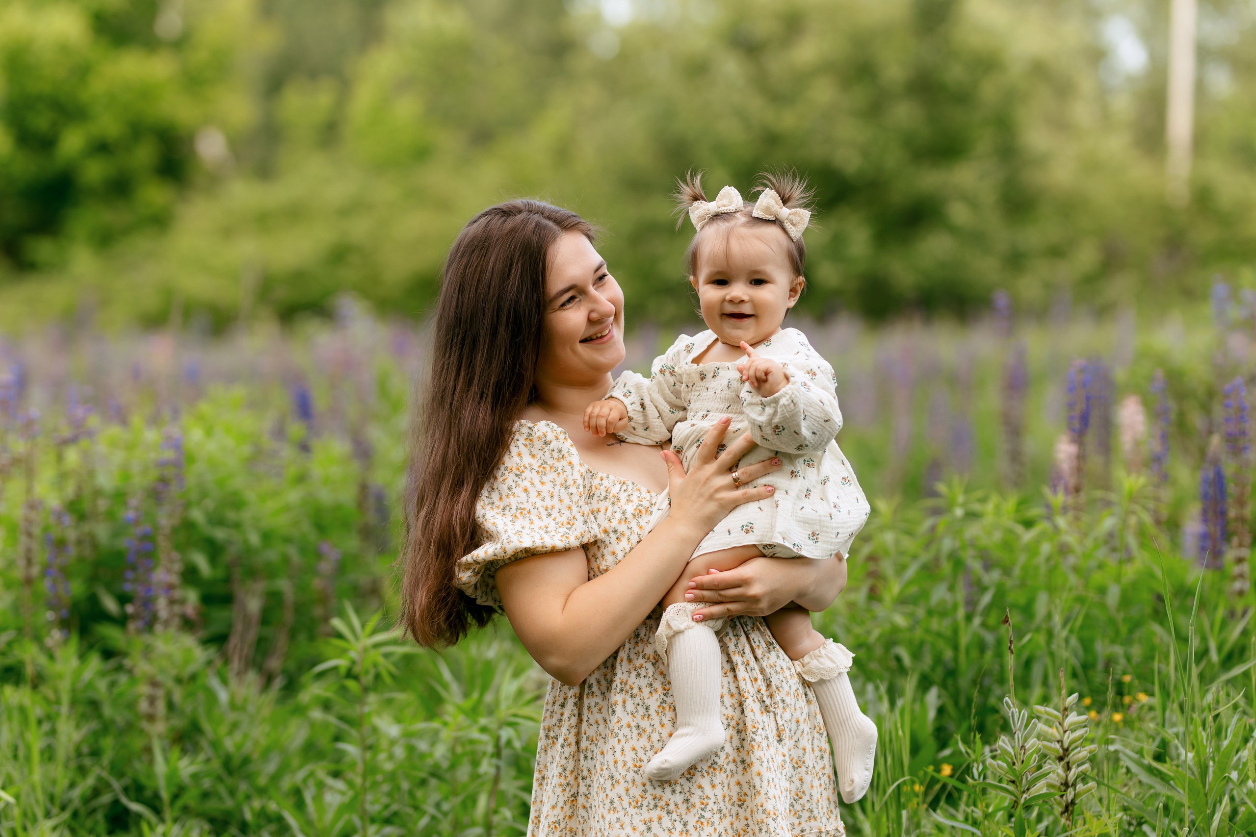 В люпинах. Свадебный и семейный фотограф в Туле и области Маша Костина