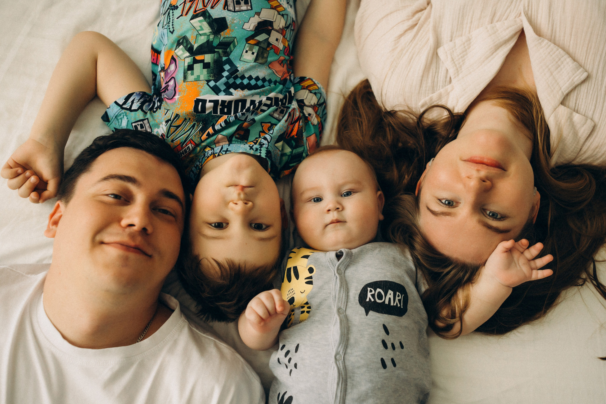 Настя, Миша, Лёша и Саша. Семейный фотограф и детский фотограф в Волгограде Алеся Бутакова — дет