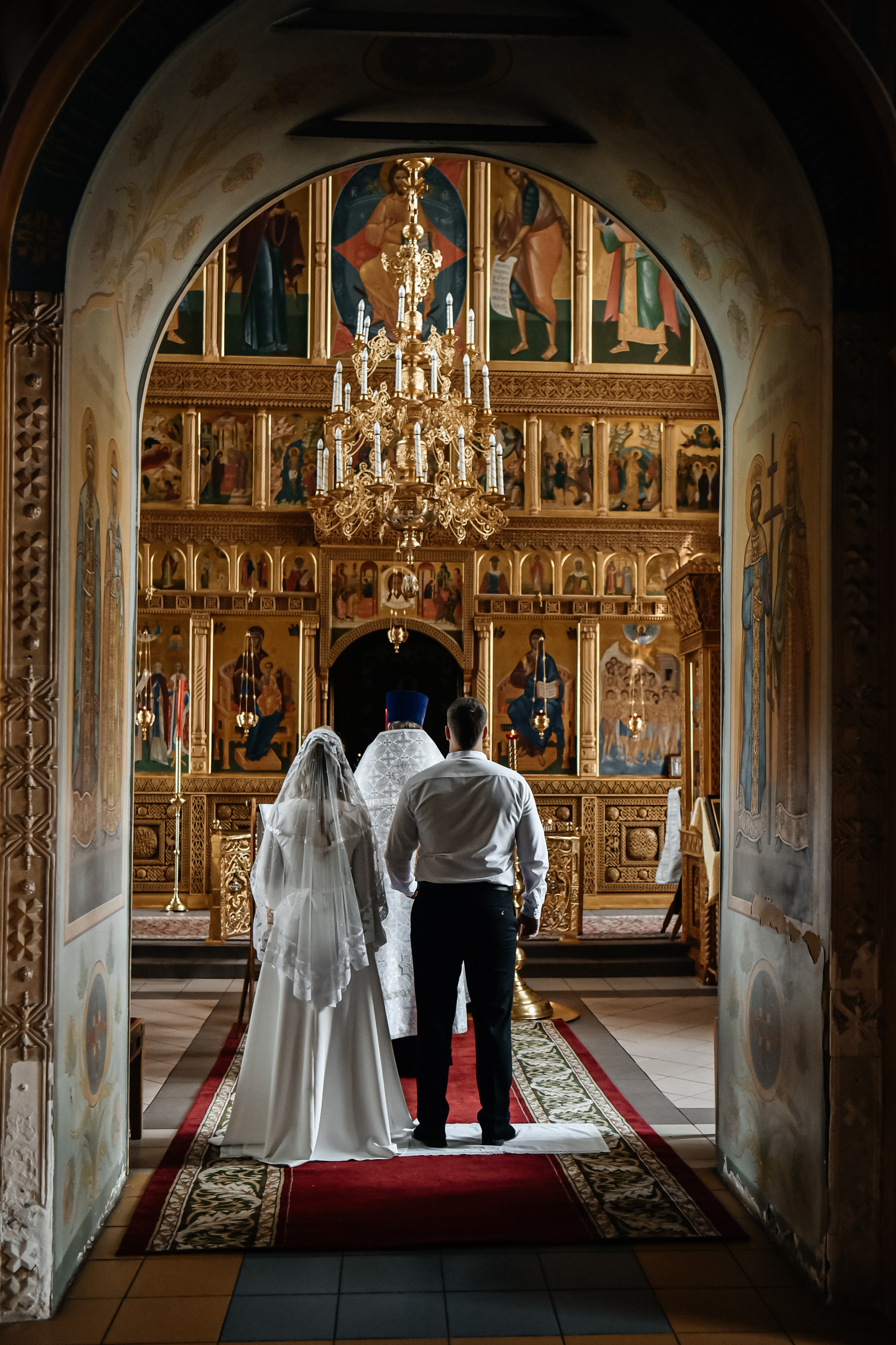 Съёмка таинства Венчания 