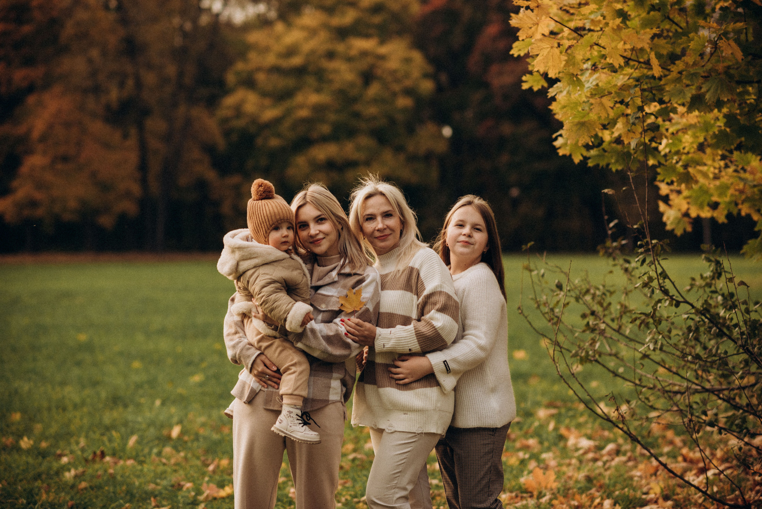 Осенняя фотосессия в парке. Семейный фотограф в Домодедово и Москве Елена Пичугина