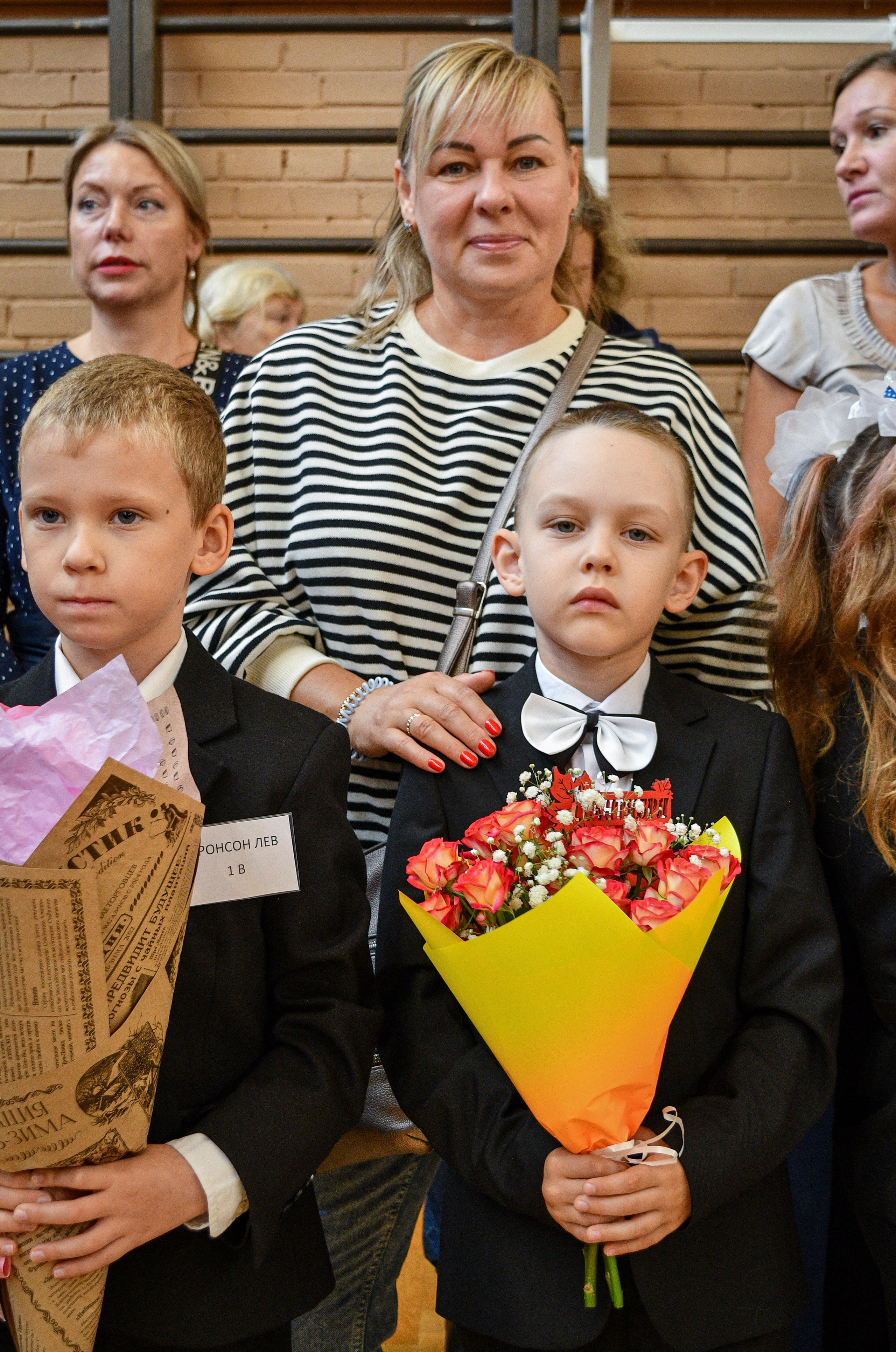 Линейка в 1 классе. Фотограф в Санкт-Петербурге Ксения Яковчук