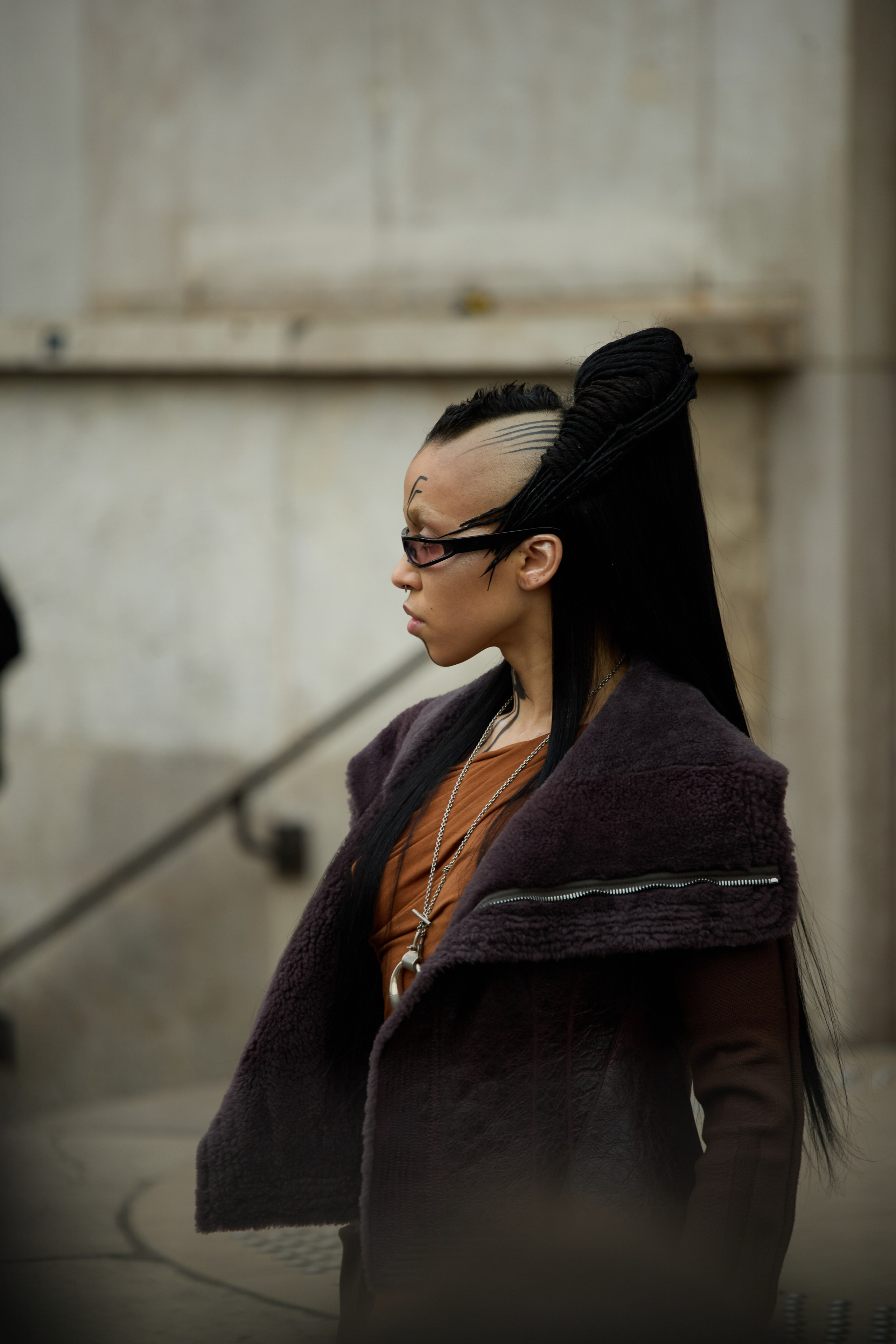 PFW MENSWEAR FALL/WINTER 25/26 RICK OWENS. Photographer in Milan Ivan Goncharov