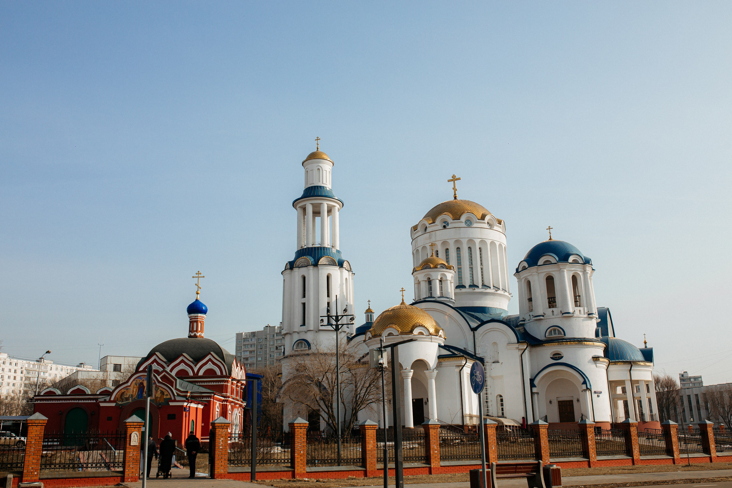 Церковь Собора Московских святых м. Бибирево. Свадебный и семейный фотограф