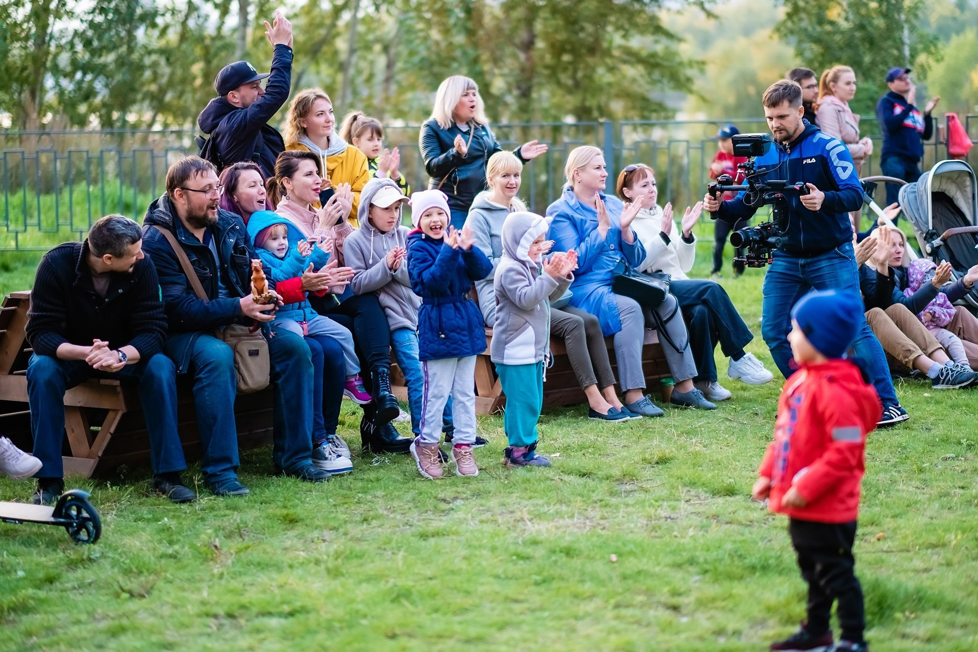 Уличный концерт группы Мel Band в Красноярске