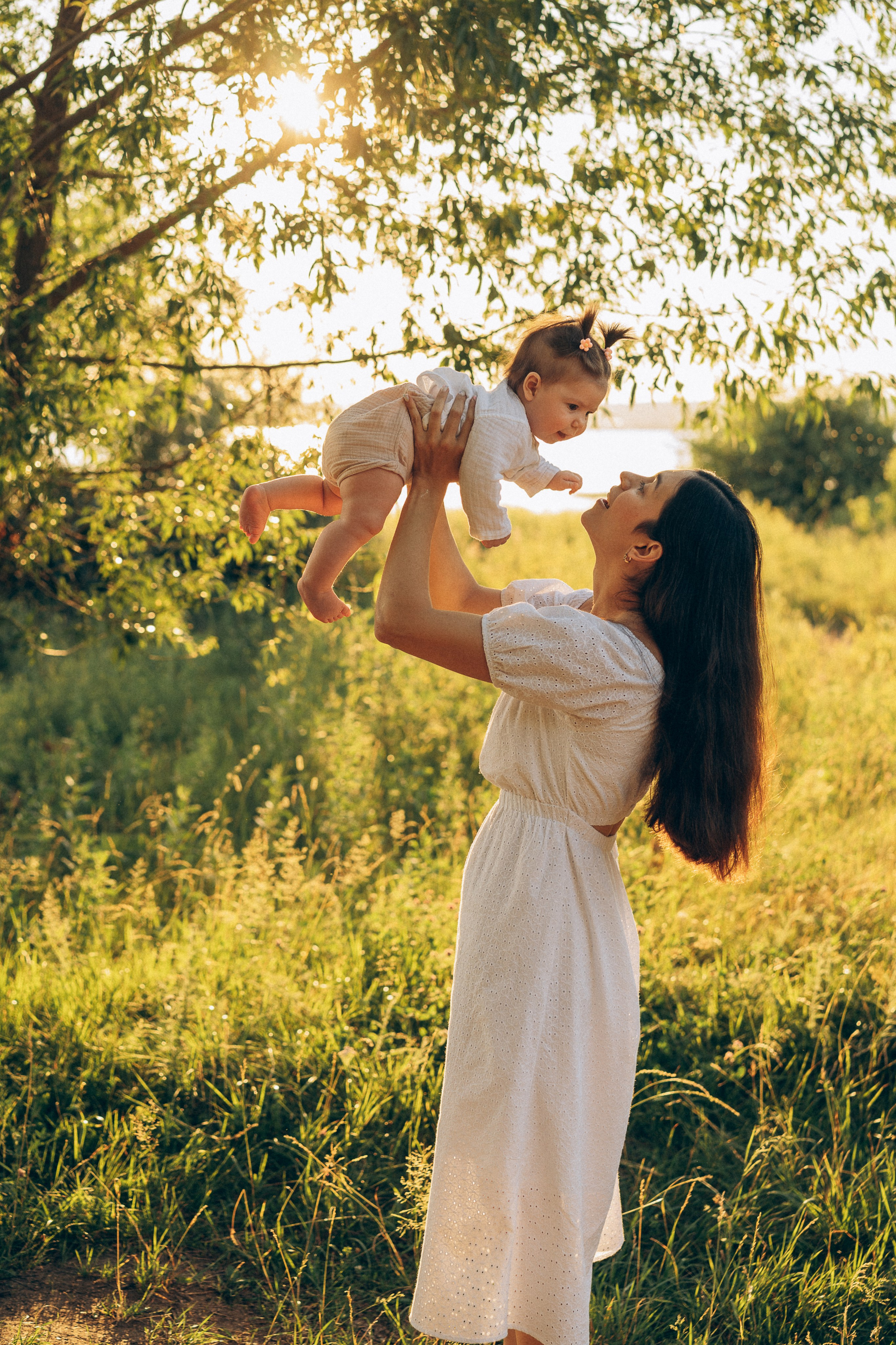 Солнечный закат. Семейный фотограф в Челябинске Волченко Ксения