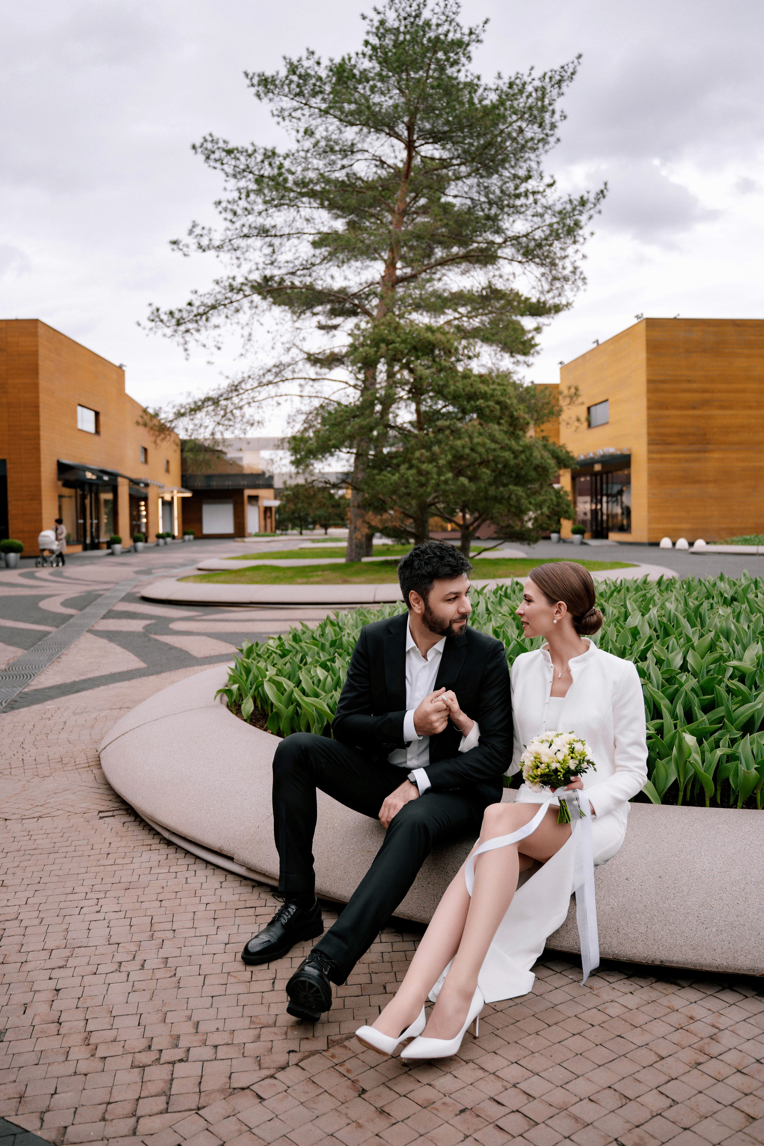 Свадебная фотосессия в ЗАГСе Барвиха Luxury Village