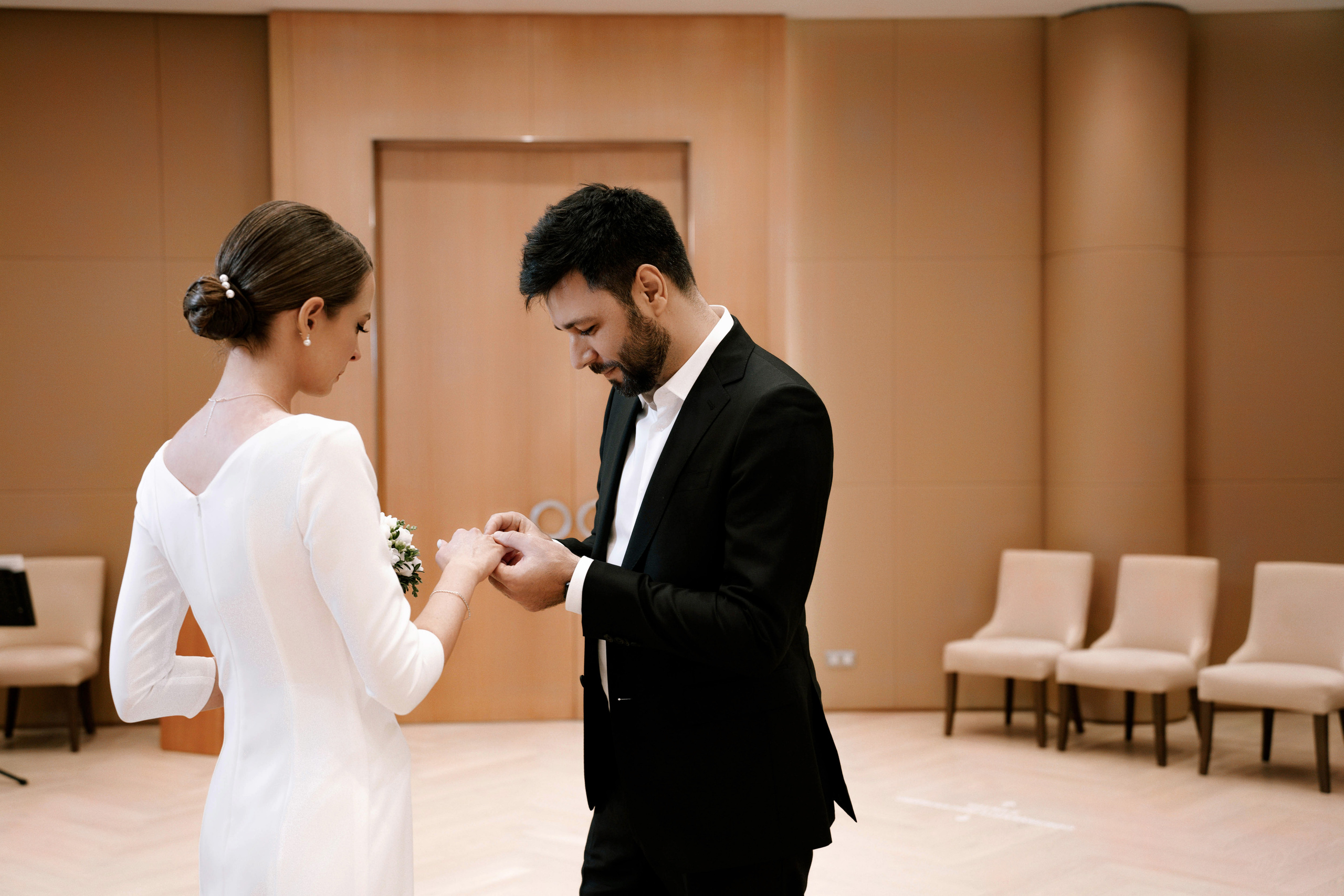 Свадебная фотосессия в ЗАГСе Барвиха Luxury Village