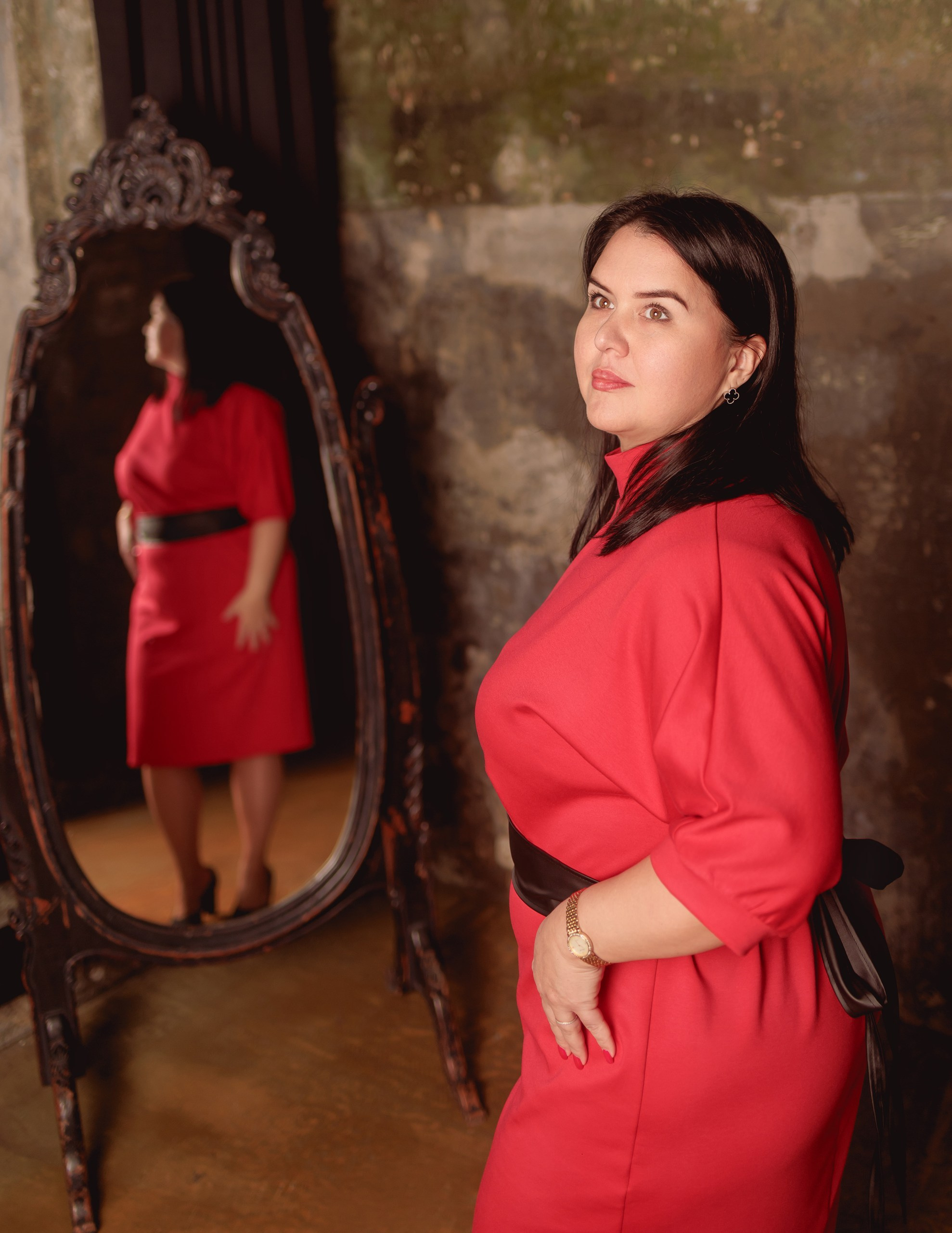 Новогодняя фотосессия с Динарой