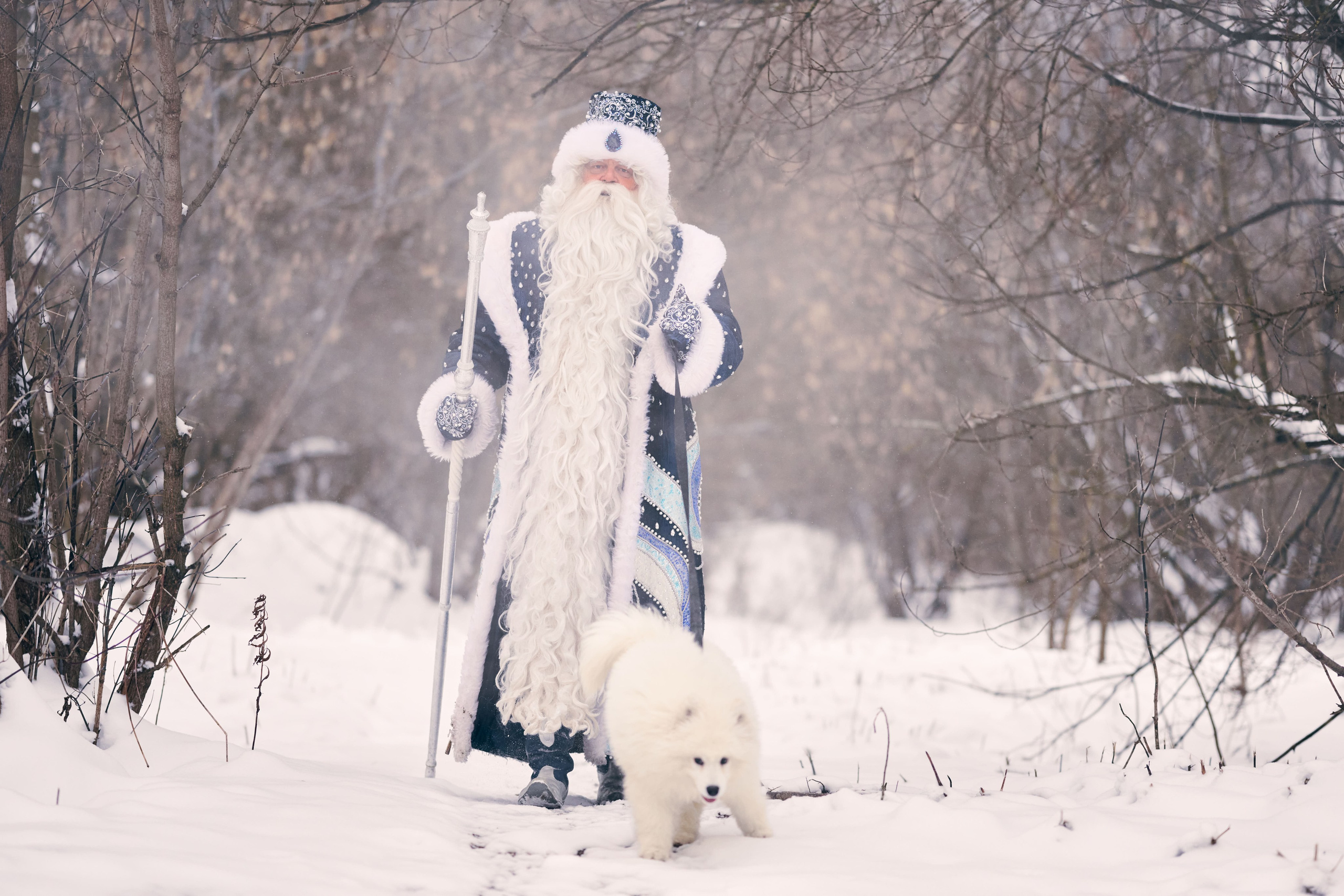 Дед Мороз с Платоном. Никита Хохловский фото и видео продакшн