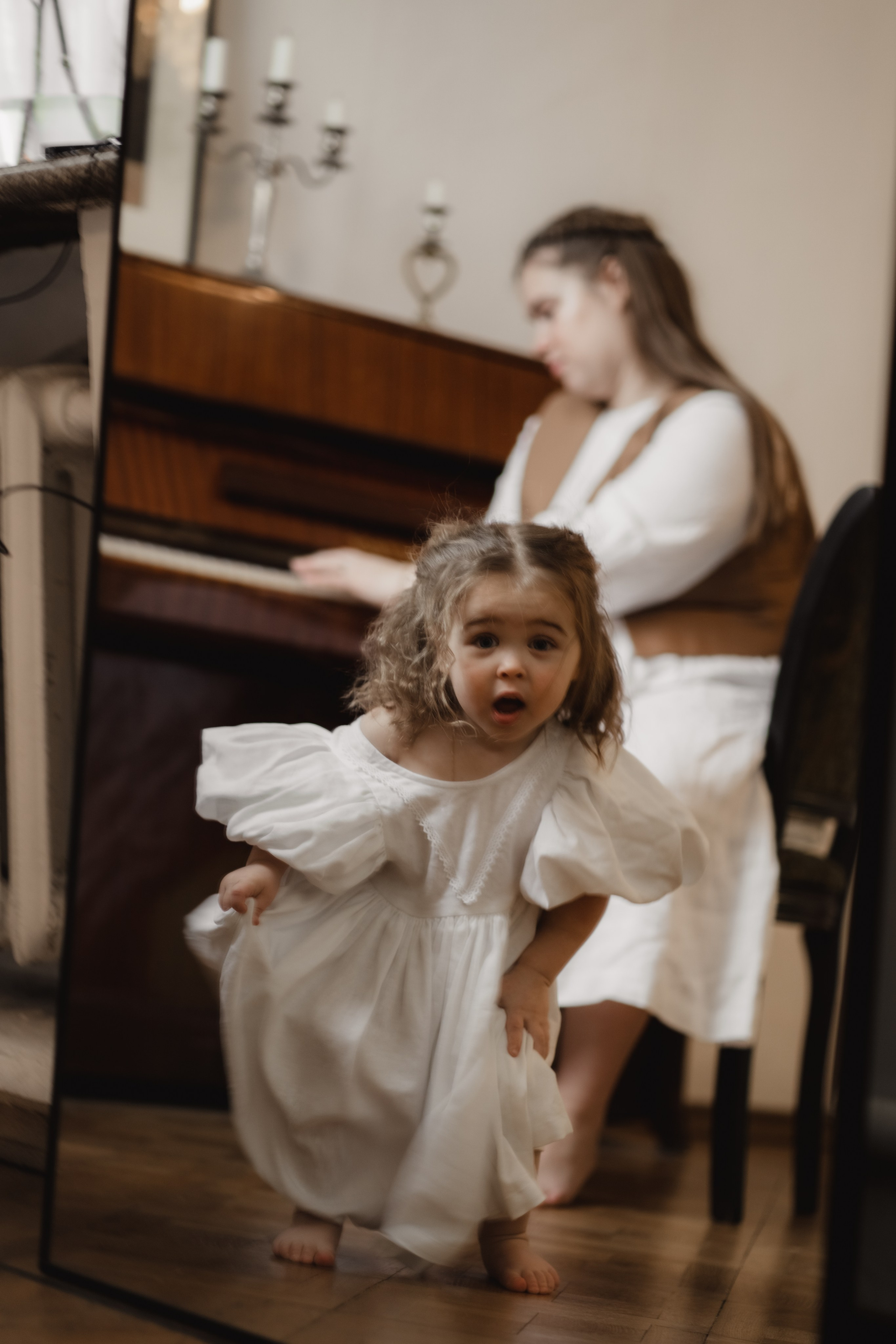 Винтажная фотосессия с дочкой. Семейный фотограф в Москве и в Домодедово Екатерина Патракова