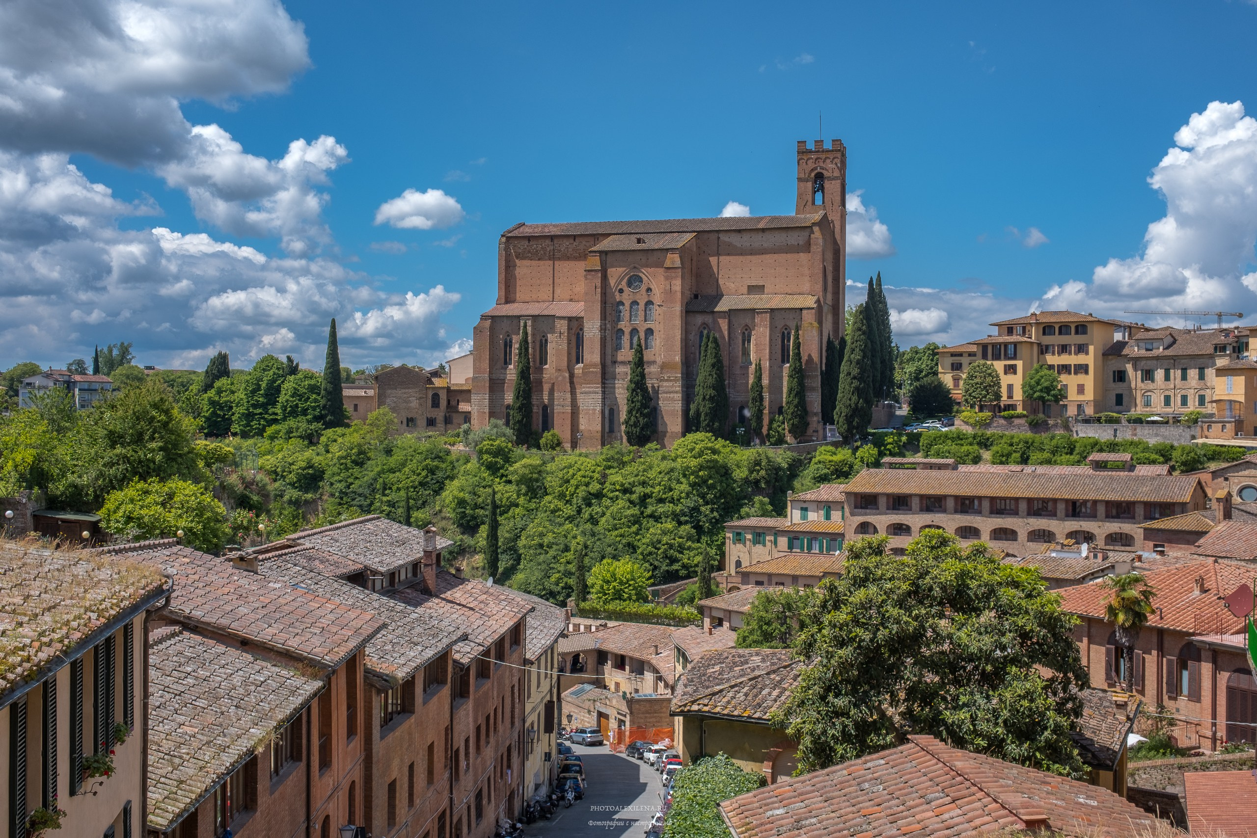 Сиена и Сан-Джиминьяно. Авторские стильные фотокартины