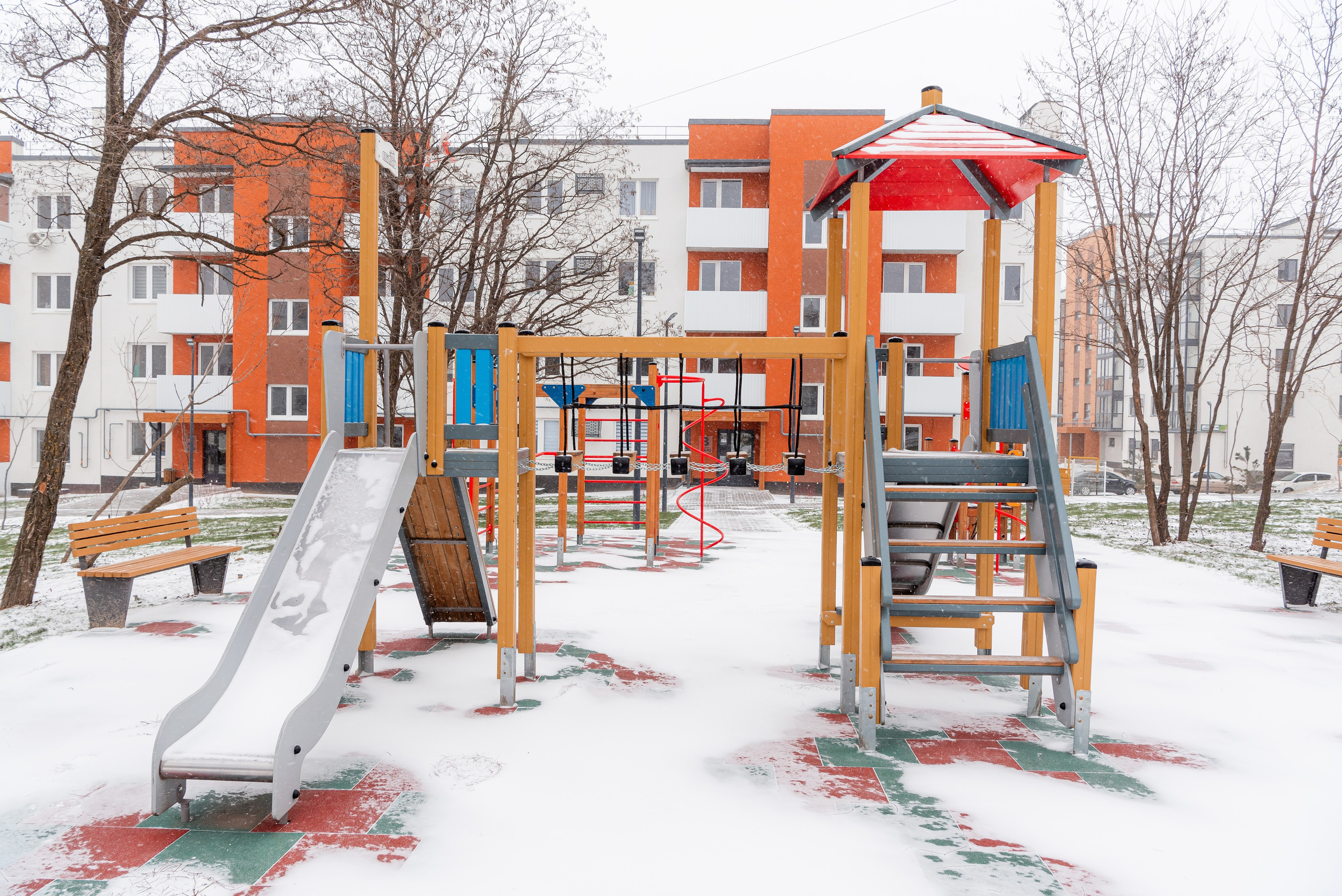 Зимняя съёмка улиц Родниковой Долины. Фотограф в Волгограде и Волжском Александр Горбань