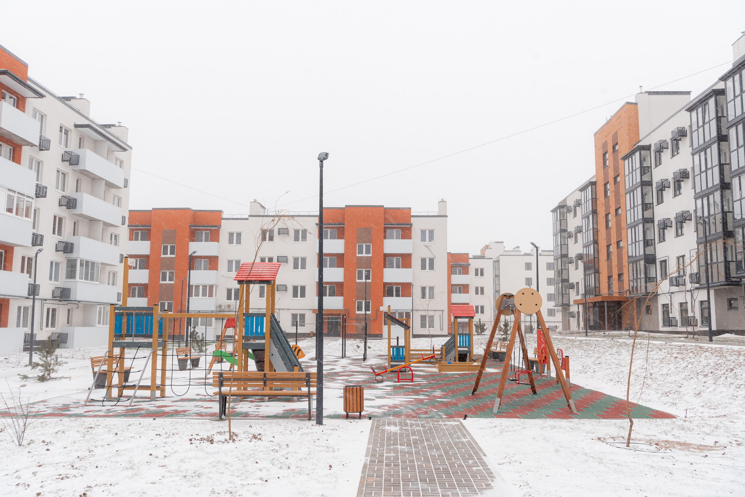 Зимняя съёмка улиц Родниковой Долины. Фотограф в Волгограде и Волжском Александр Горбань