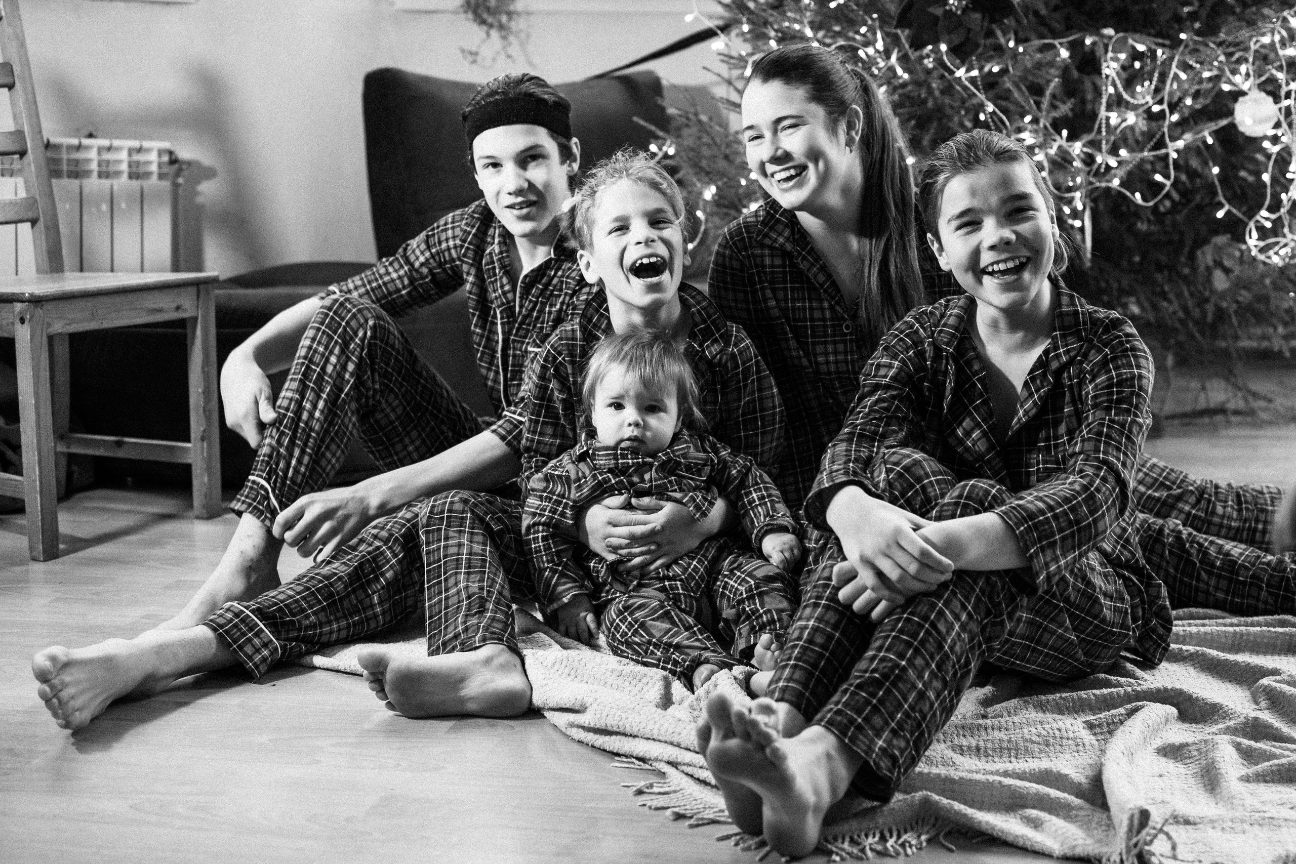 Большая семья Яны и Вовы. Семейный и женский фотограф в Туле