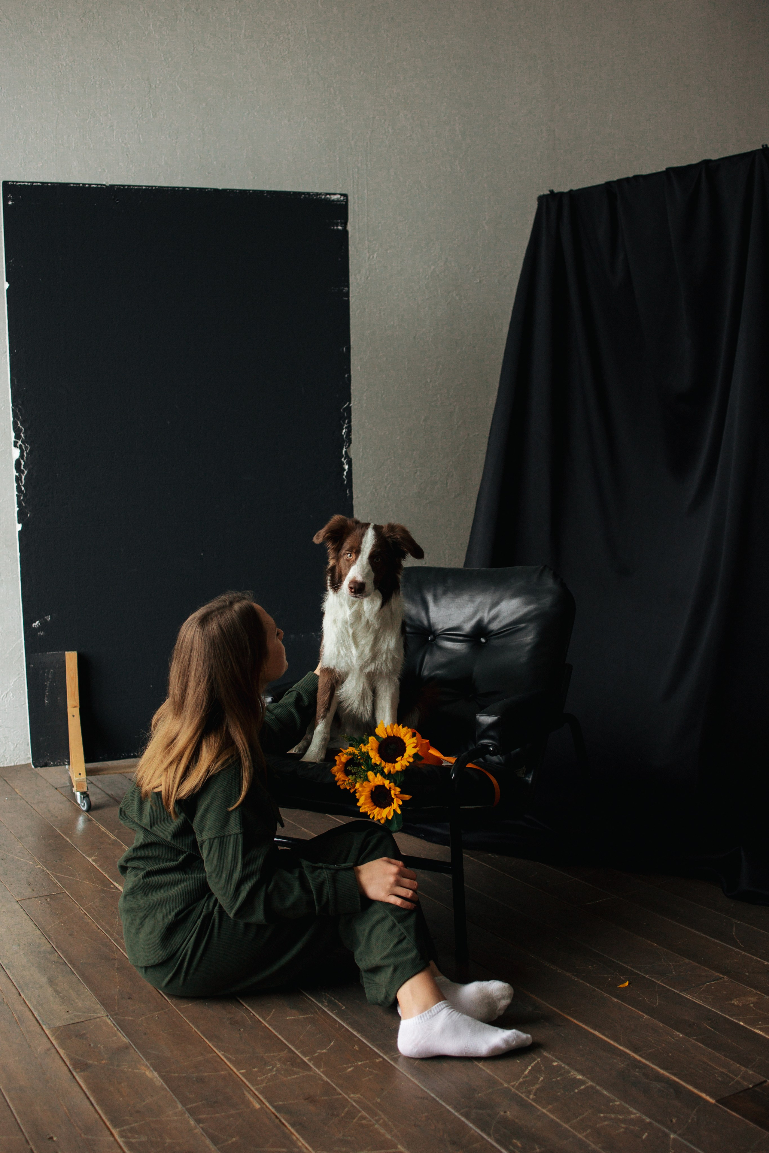 Настя и Симба. Фотограф — Анималист | Санкт-Петербург