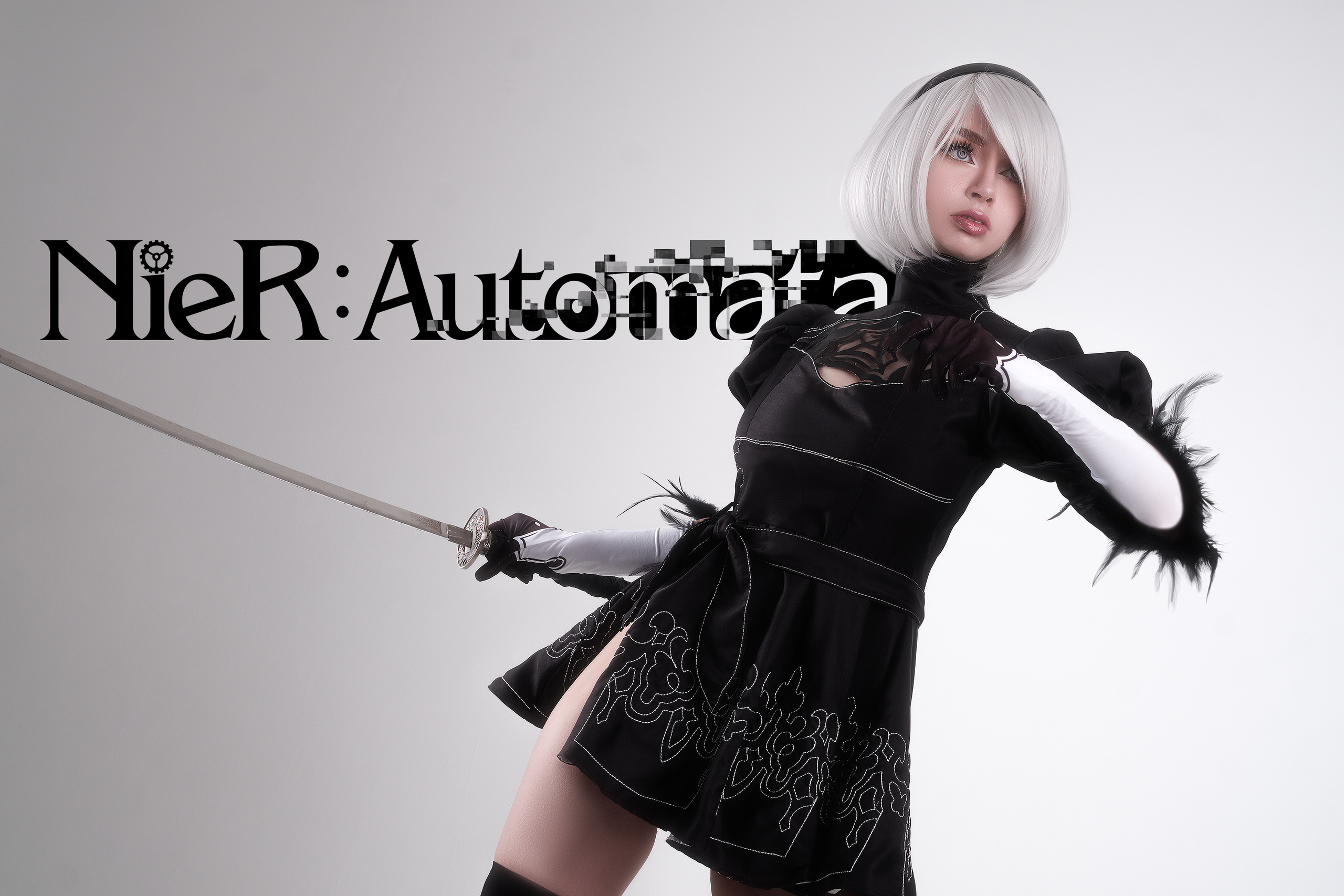 Nier: Automata|2B. Косплей фотограф Christa Photo