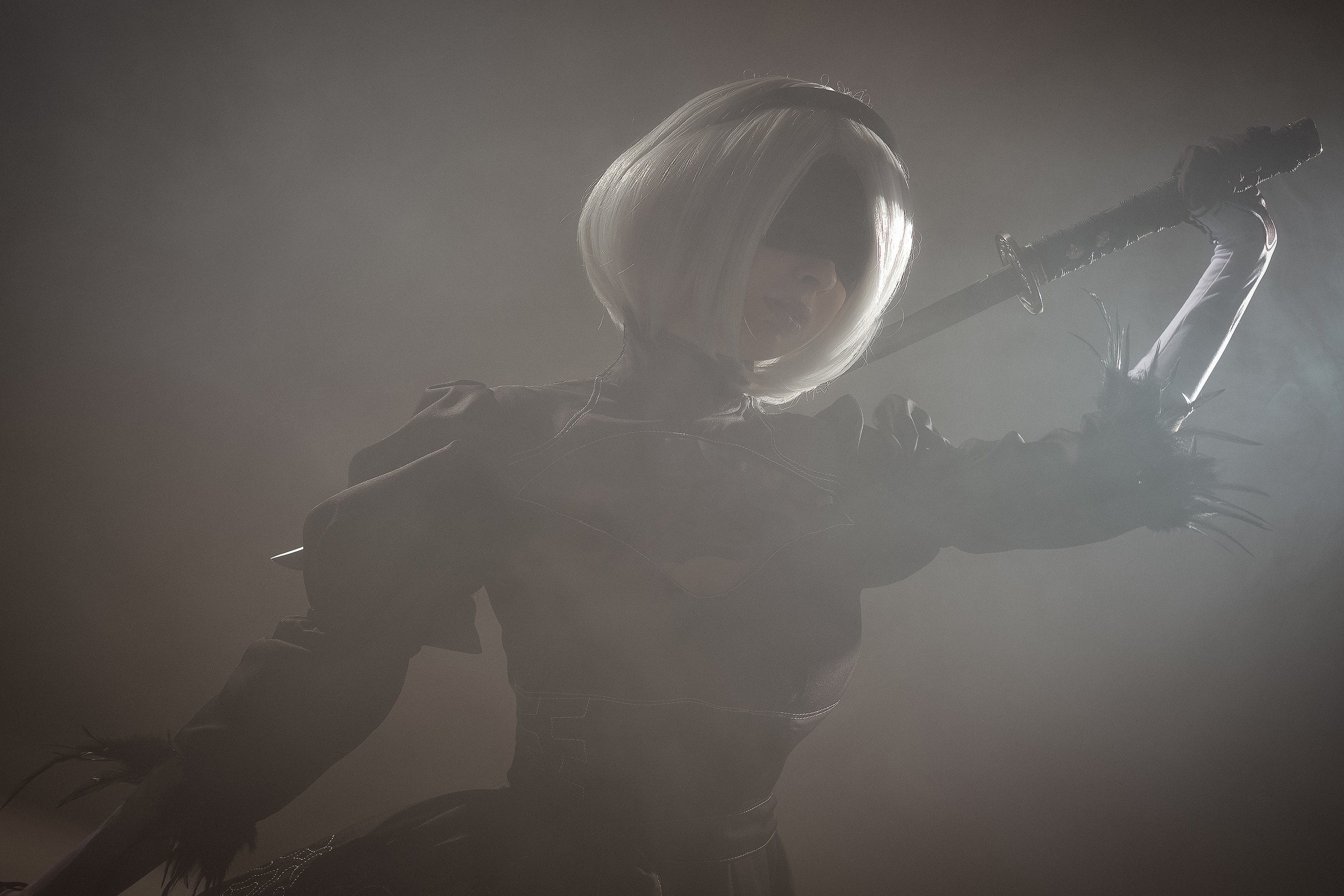 Nier: Automata|2B. Косплей фотограф Christa Photo
