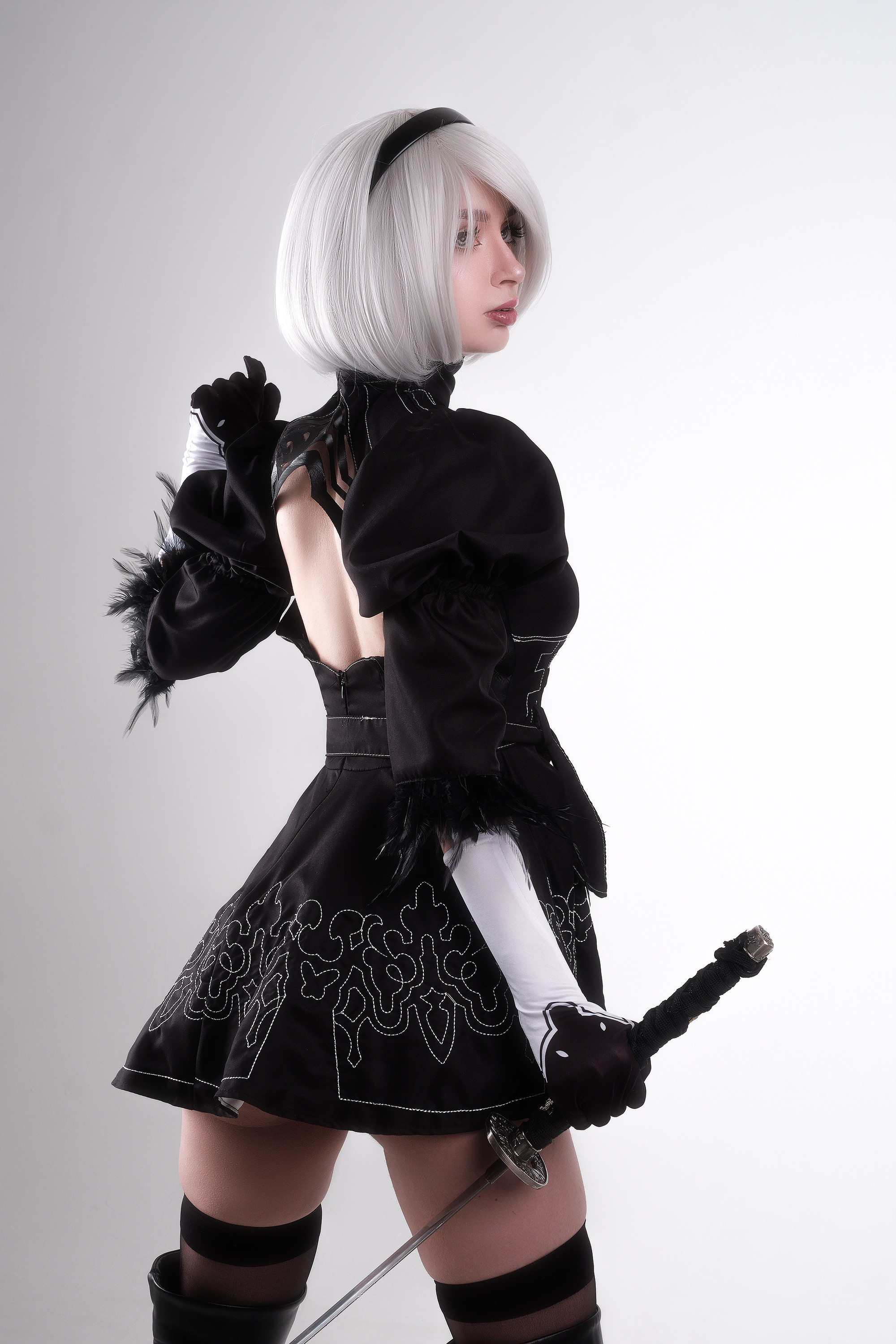 Nier: Automata|2B. Косплей фотограф Christa Photo