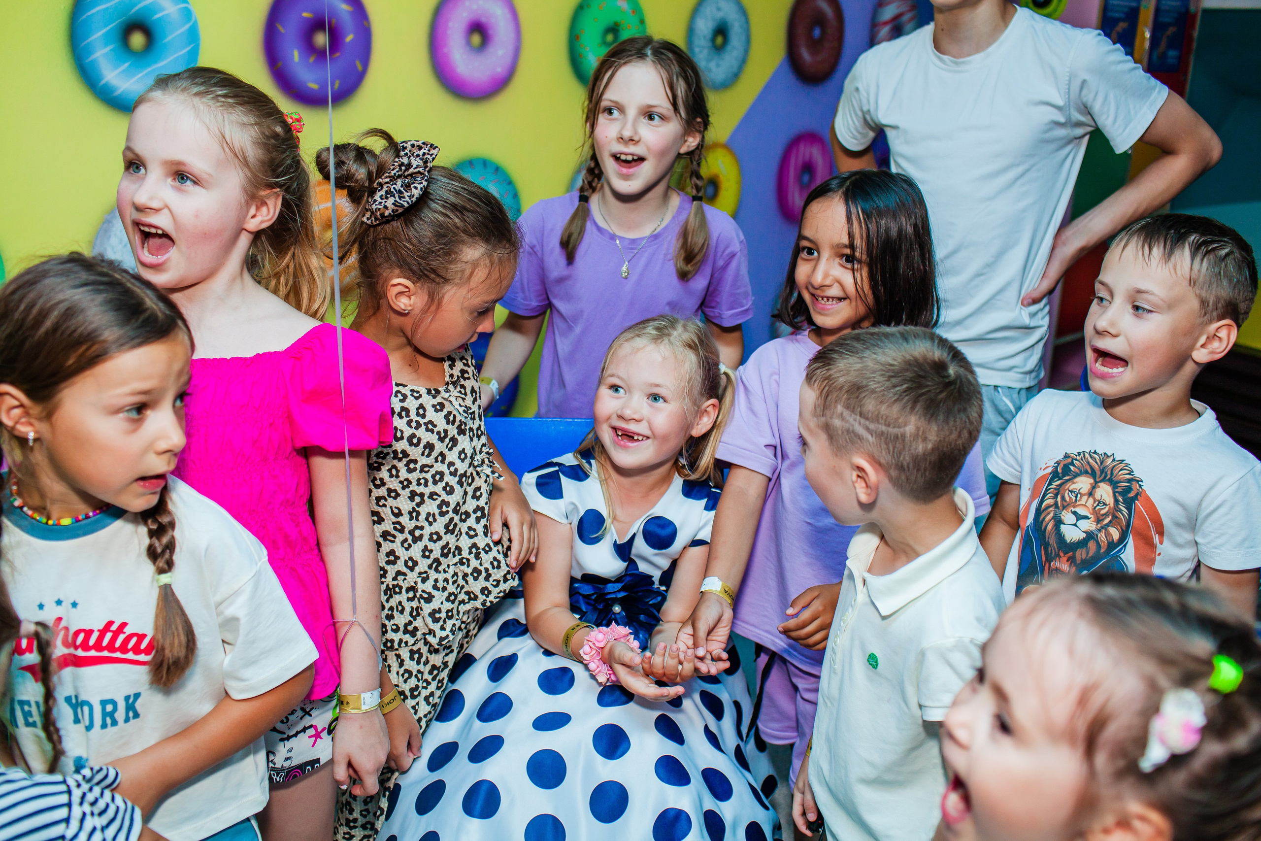 День рождения Даши Ленточная дискотека. Детский и семейный фотограф в Санкт-Петербурге Елизавета Сорокина