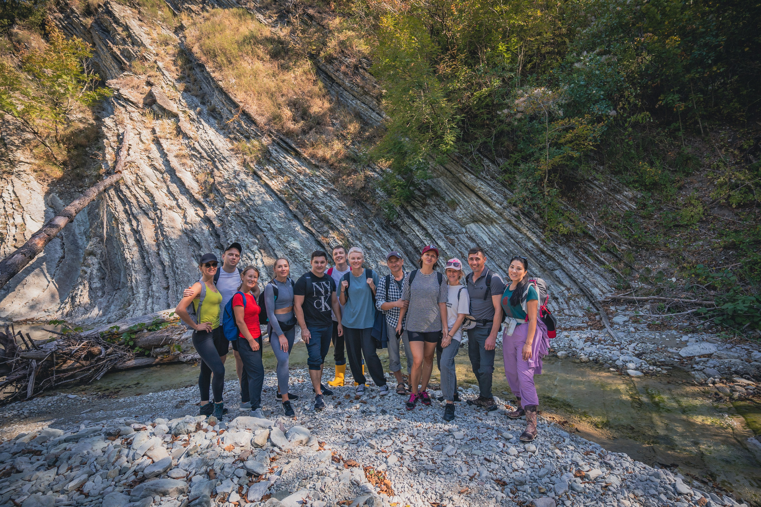 Поход на Полковничьи водопады АСК 26.09.23. Репортажный фотограф в Краснодаре Рындин Дмитрий