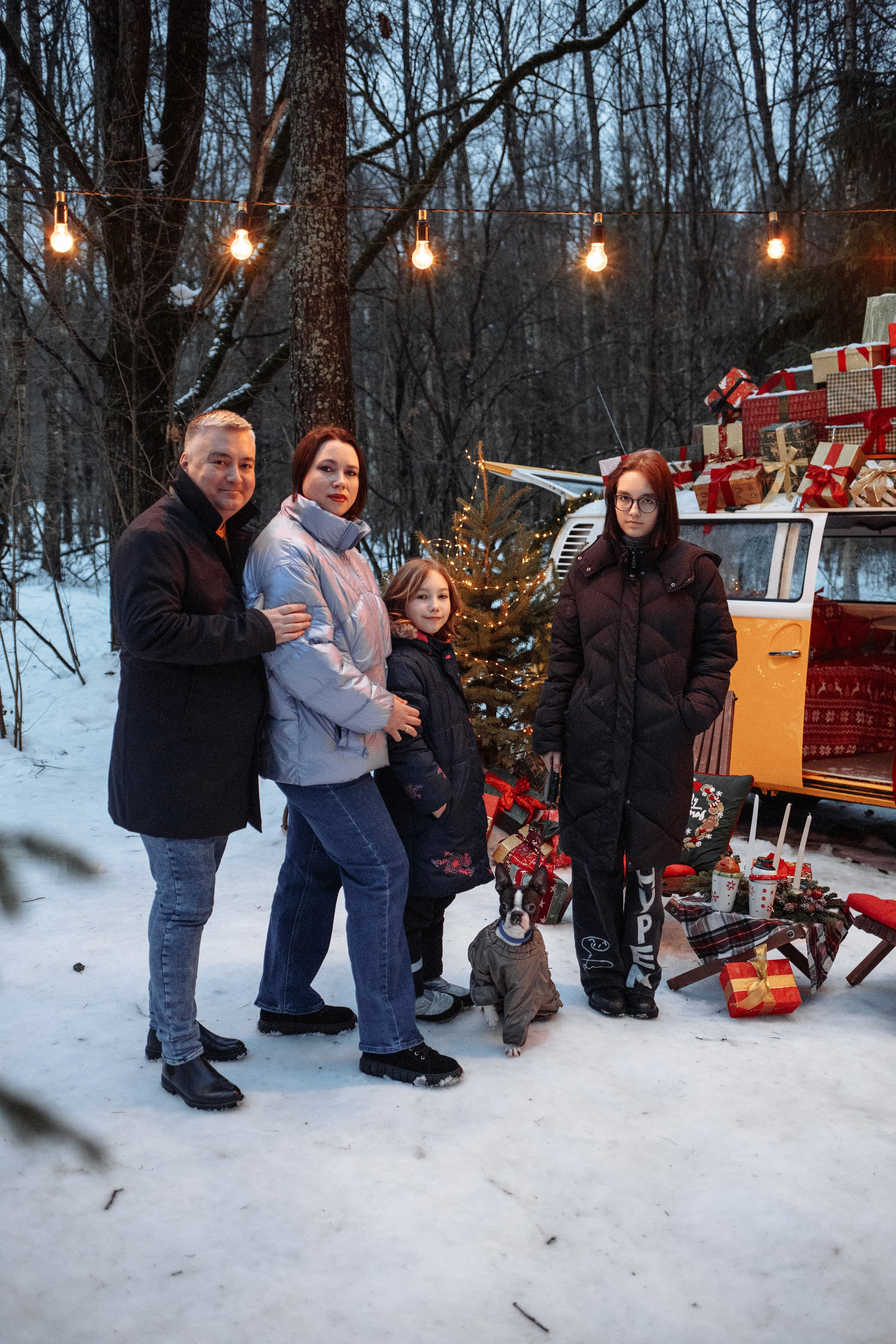 Марина и ее семья. Семейный фотограф Николаева Ольга
