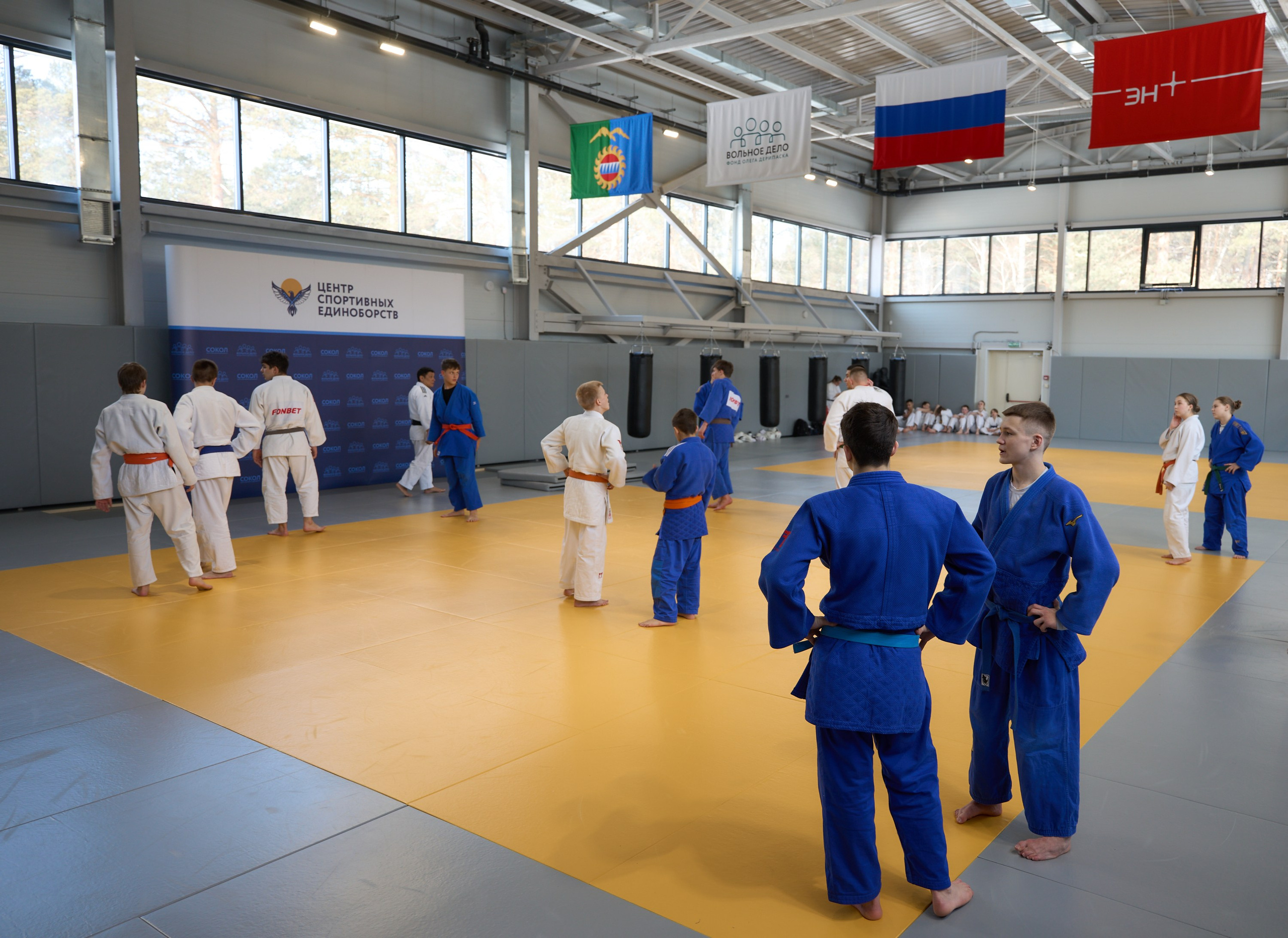 Открытие центров спортивных единоборств «Сокол» Красноярск/Дивногорск. Александр Сазонов Красноярск