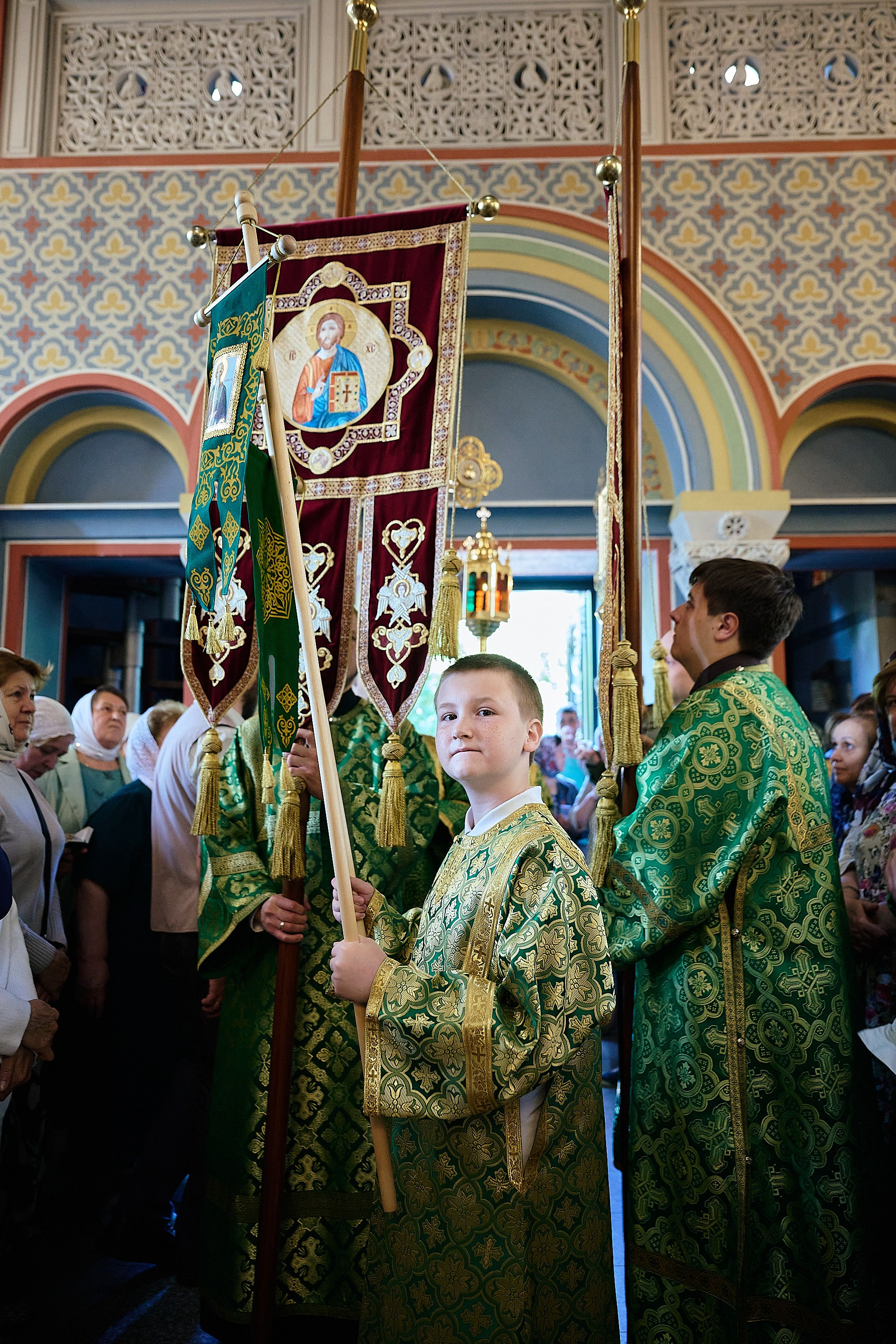 Престольный праздник в храме преподобного Сергия Радонежского в Солнцево. Фотограф Елена Думби