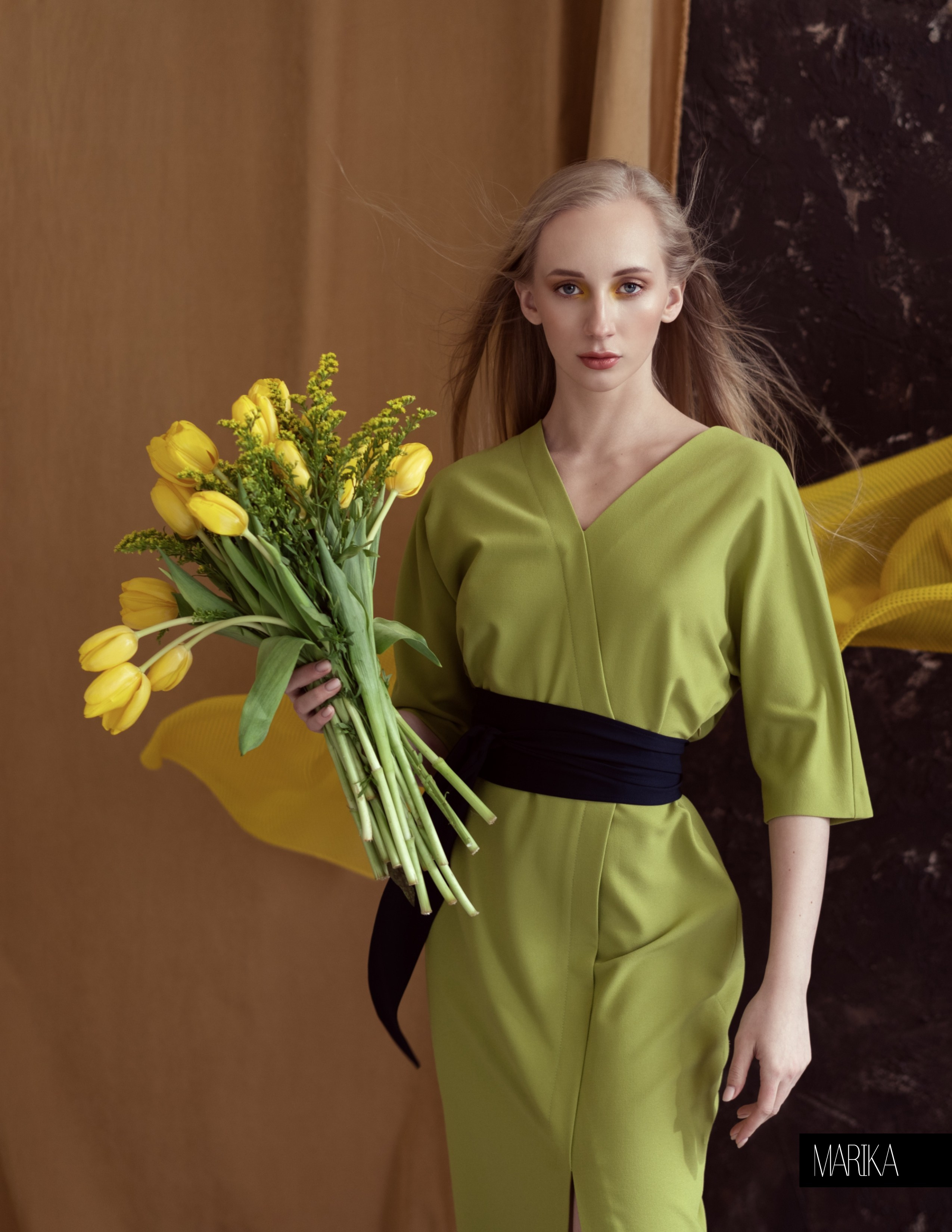 Хлопок и тюльпаны. Светлана Гордеева. Портретный фотограф