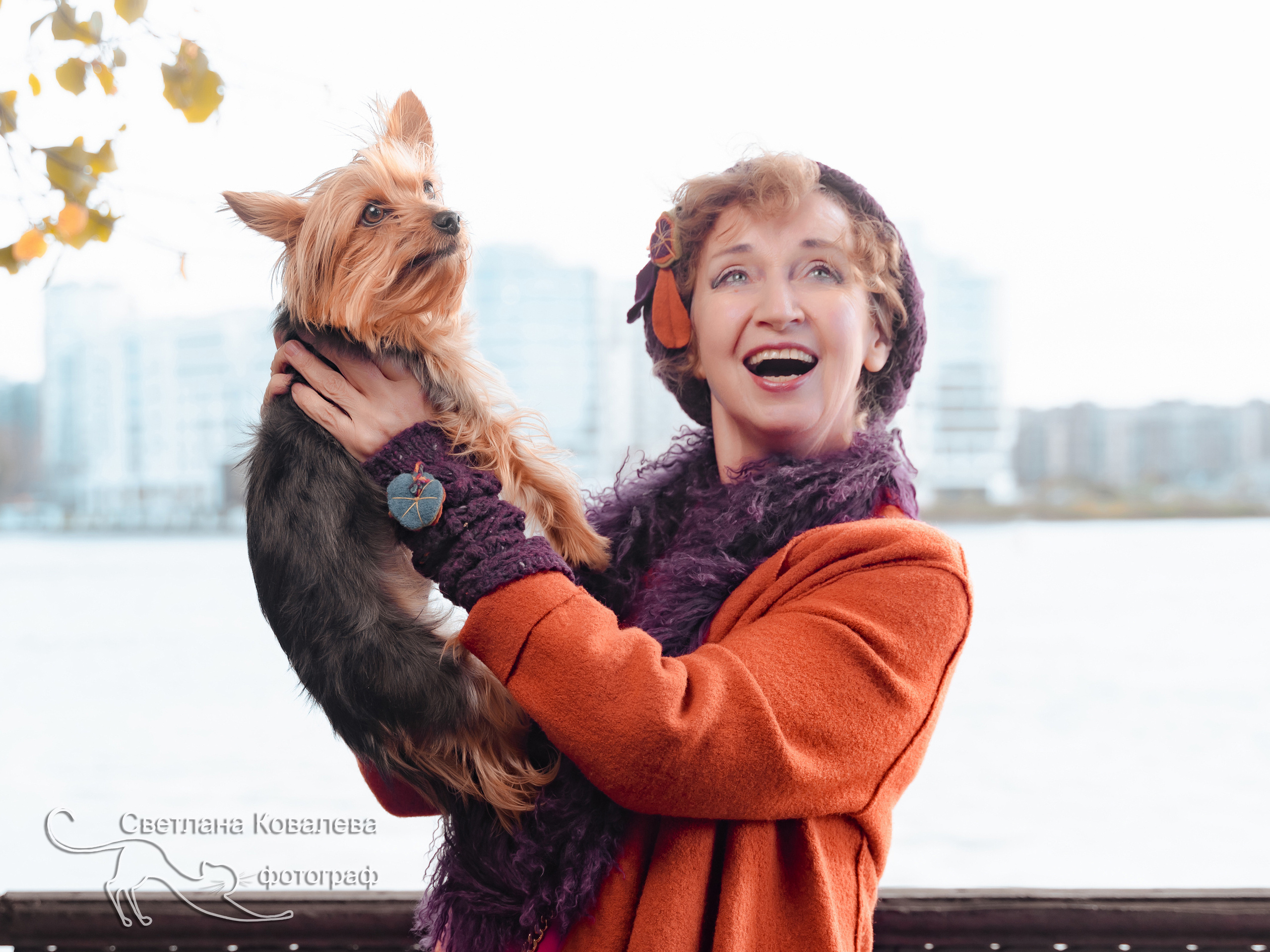 Съемка с животными. Питерский фотограф Светлана Ковалева