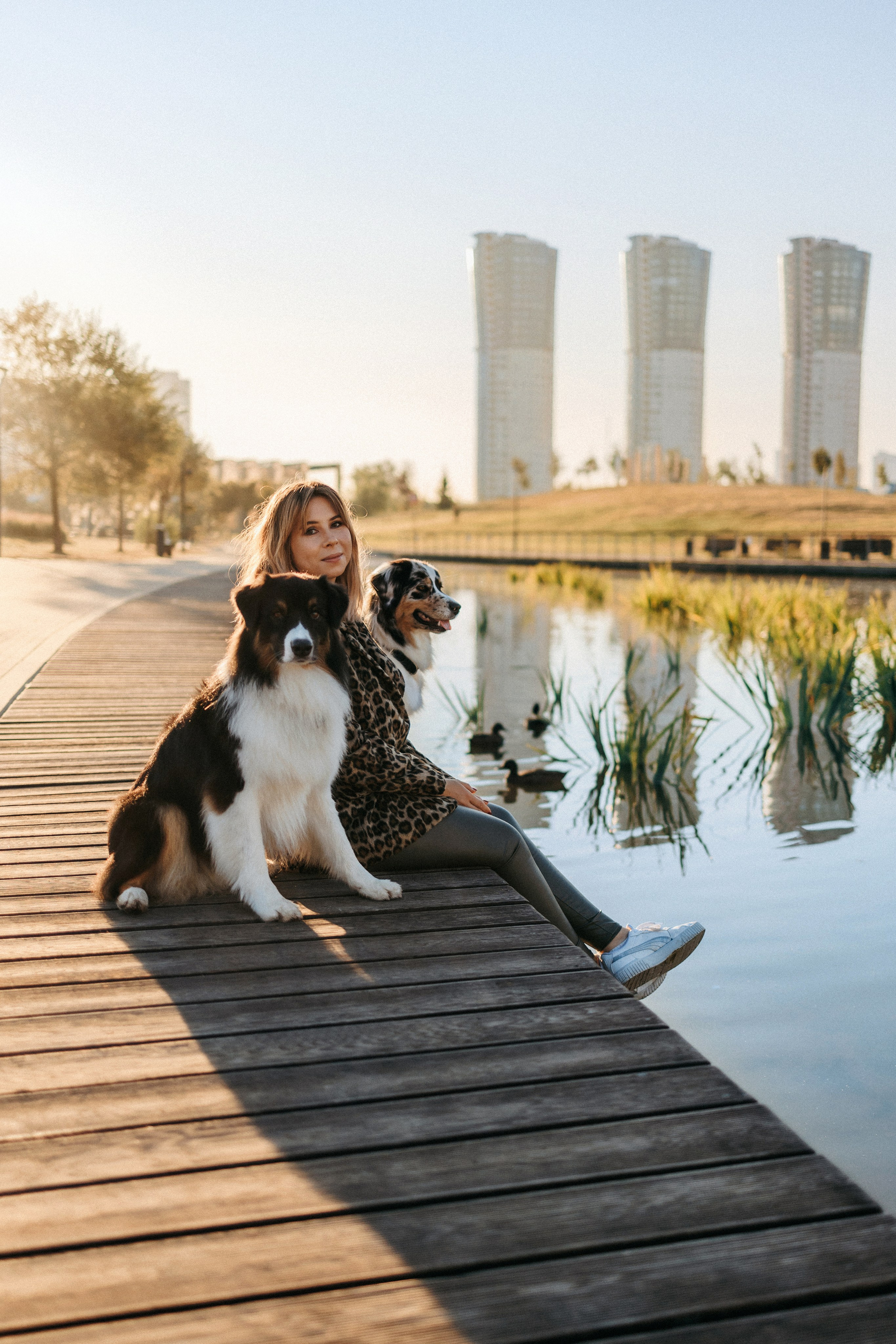 Аня, Чарли и Ева. Фотограф-анималист Елена Радченко, Москва