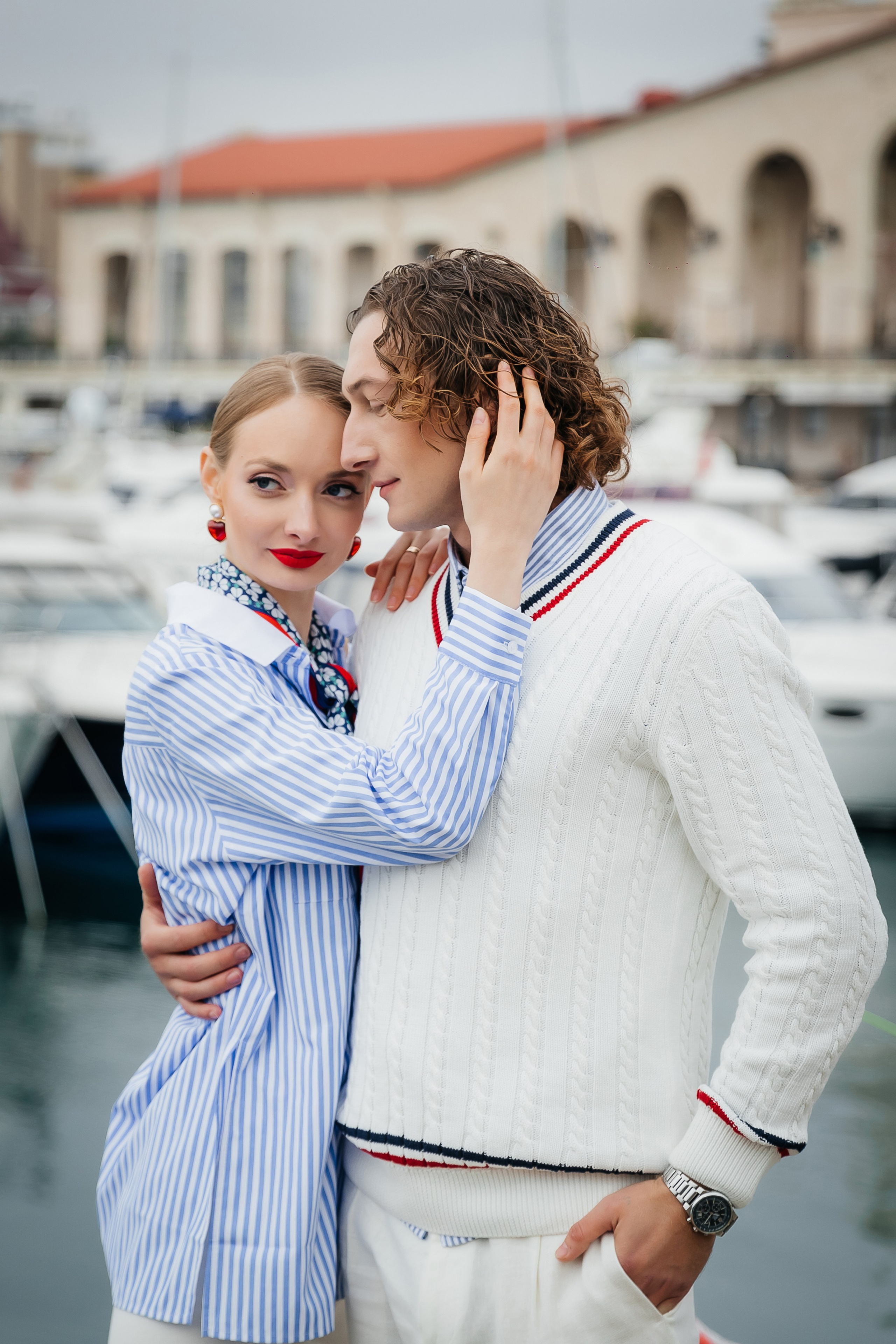 В морском порту. Свадебный и семейный фотограф Краснодарский край