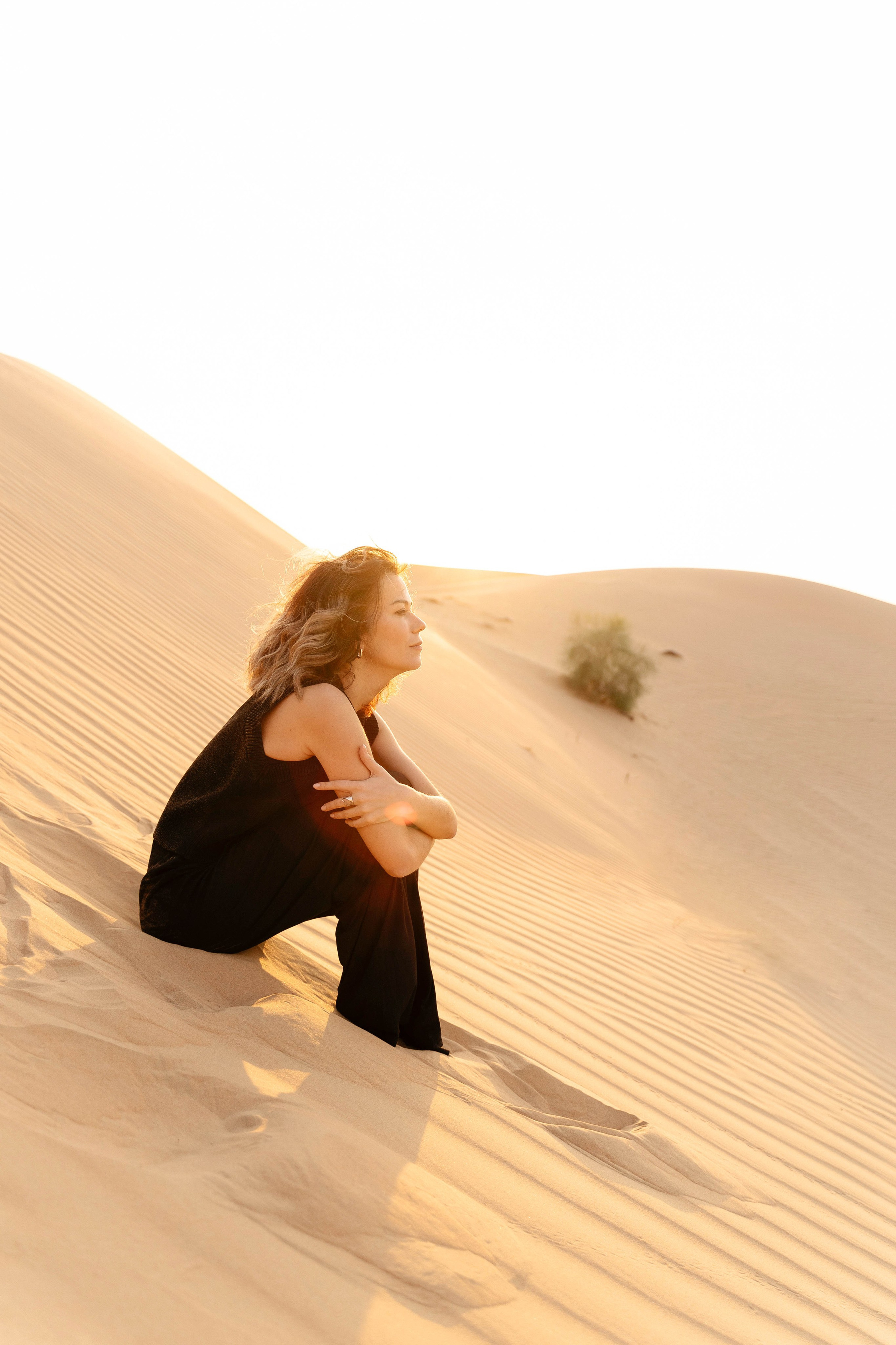 Наташа в пустыне 22 год. Фотограф и видеограф в Москве и Абу Даби Мария Кулагина