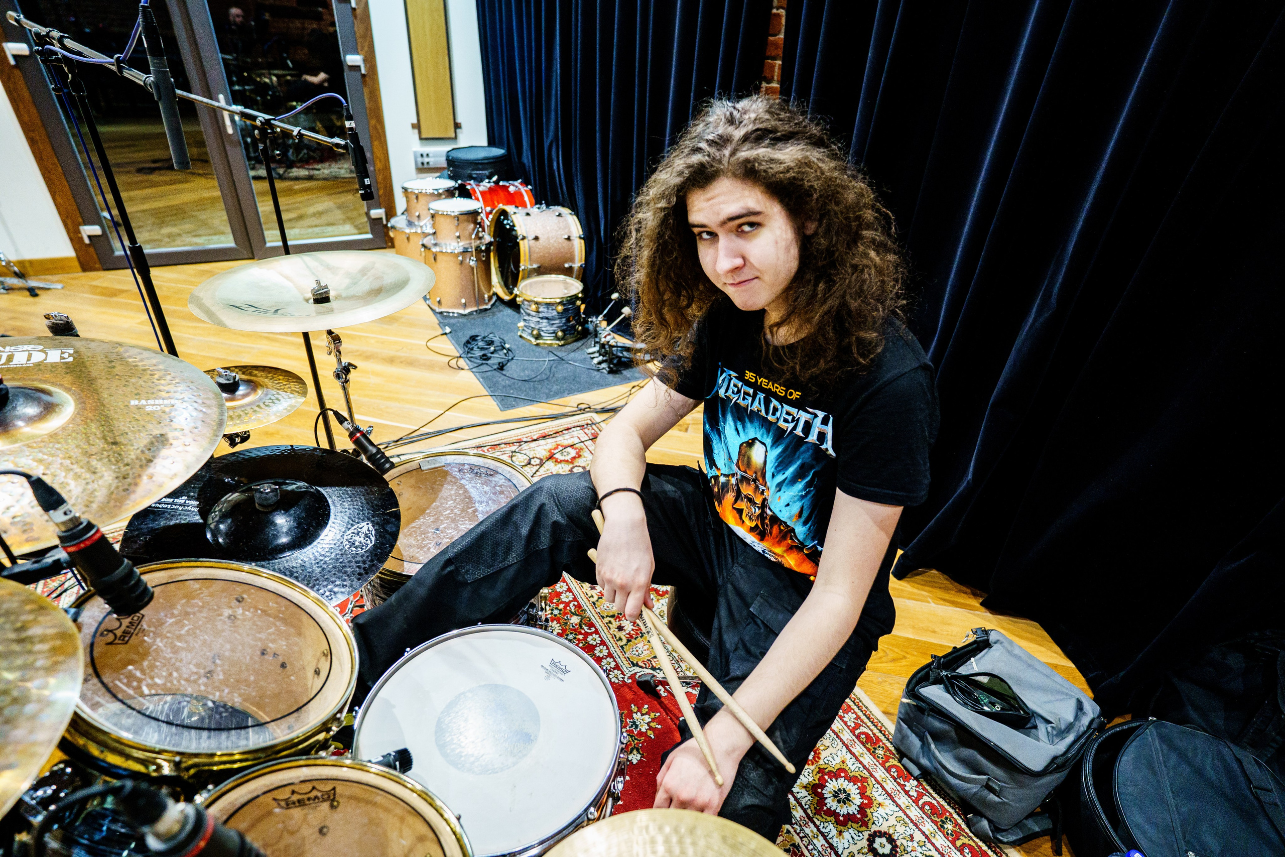 Нейрополис. Запись альбома на студии Добролёт. Концертный и репортажный фотограф в Санкт-Петербурге Слава Пахомов