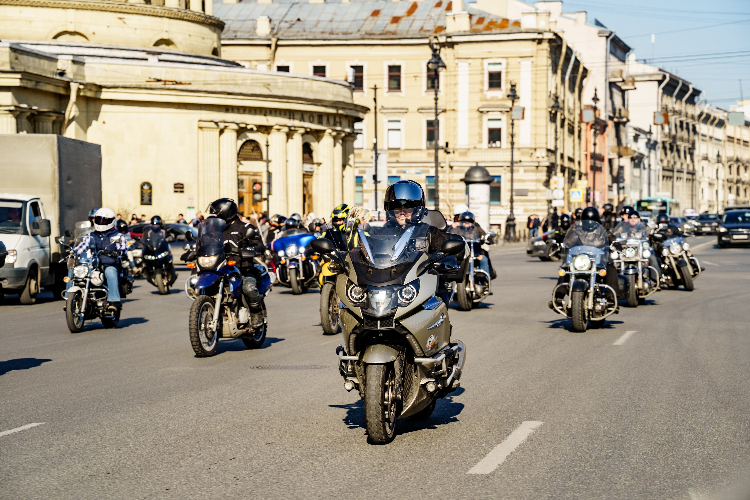 Прохват мотоклуба Norman Riders ч.1. Концертный и репортажный фотограф в Санкт-Петербурге Слава Пахомов