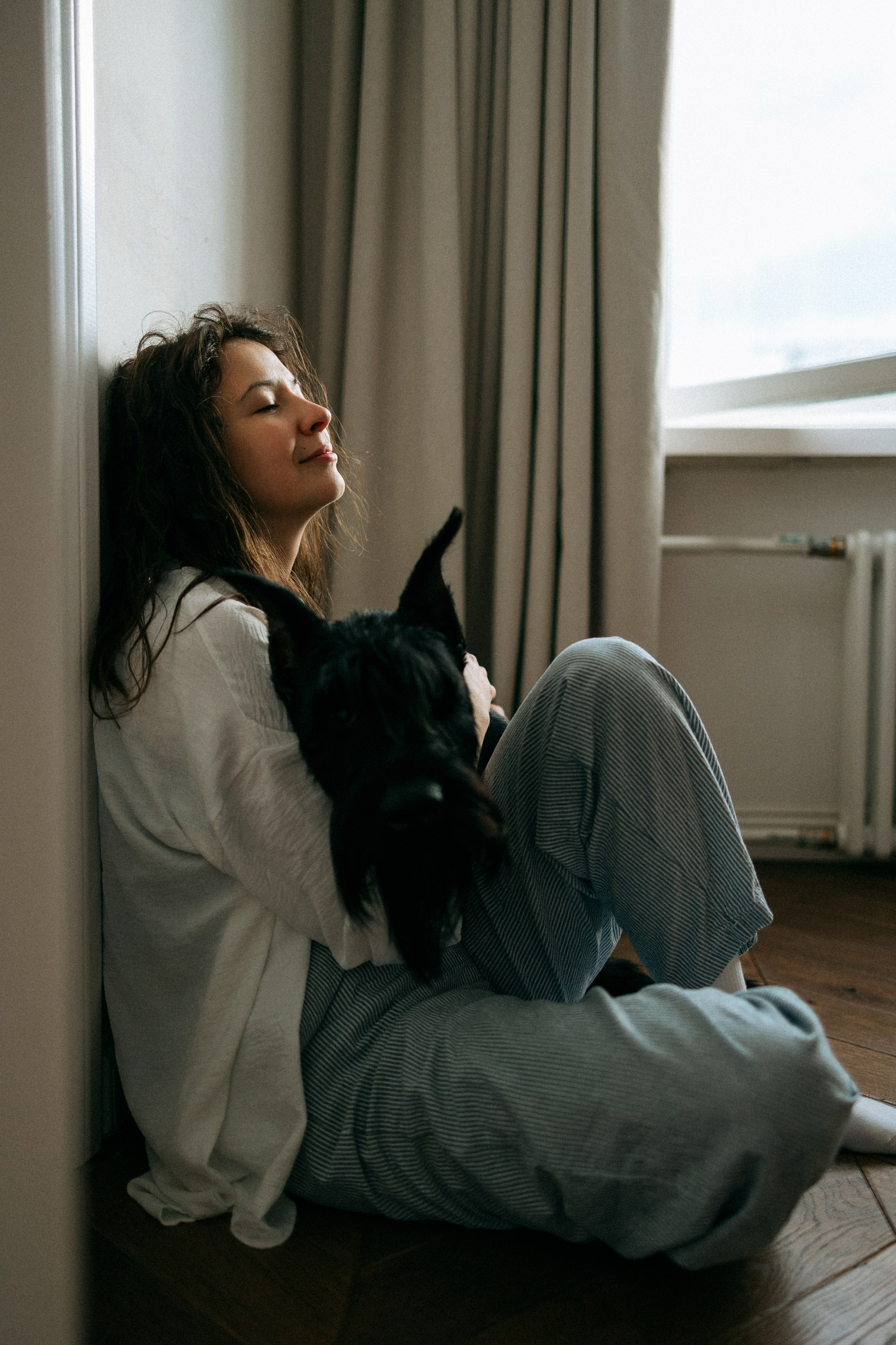 Умбра и Даша. Фотограф анималист Анастасия Пикей